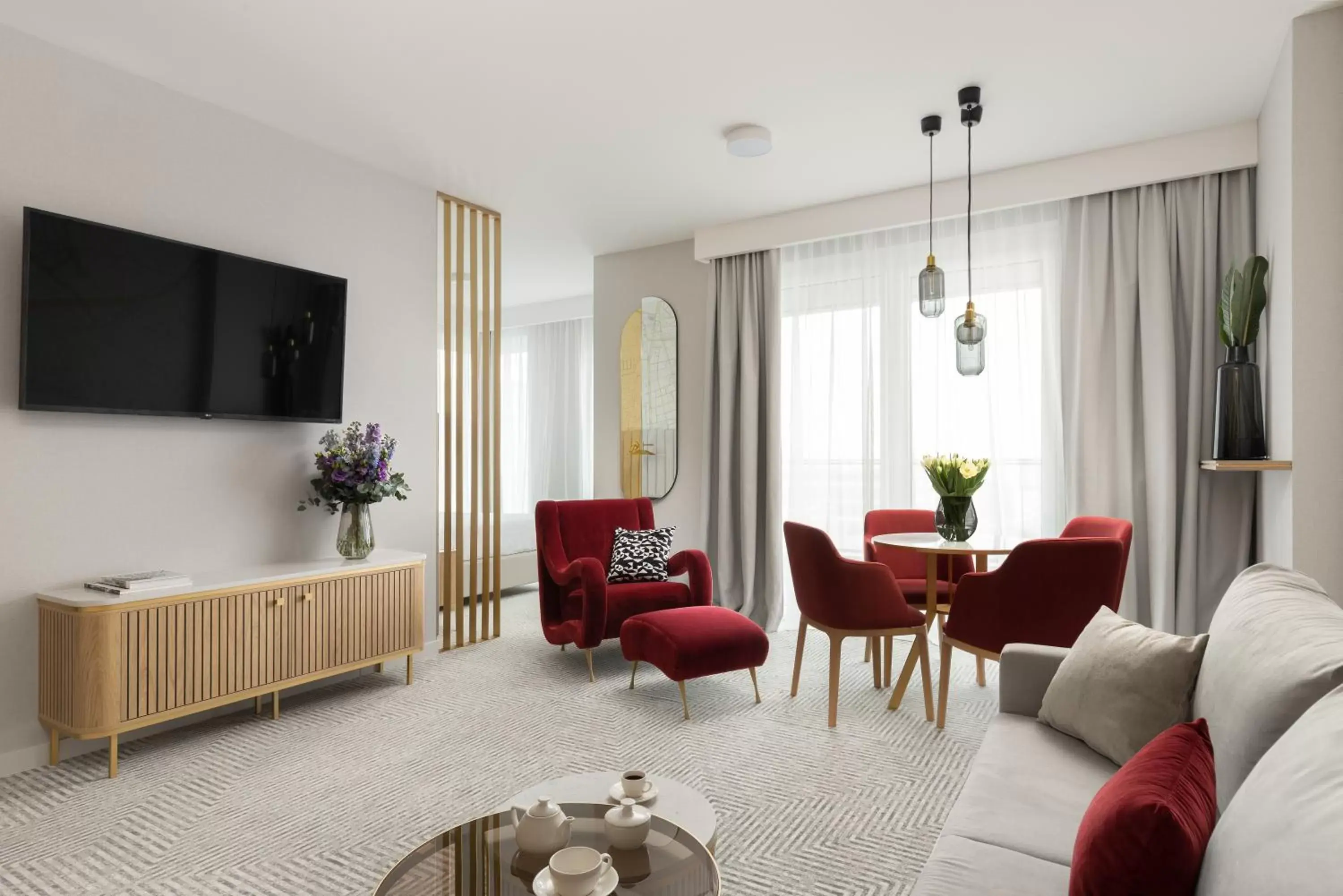 TV and multimedia, TV/Entertainment Center in Royal Tulip Warsaw Apartments