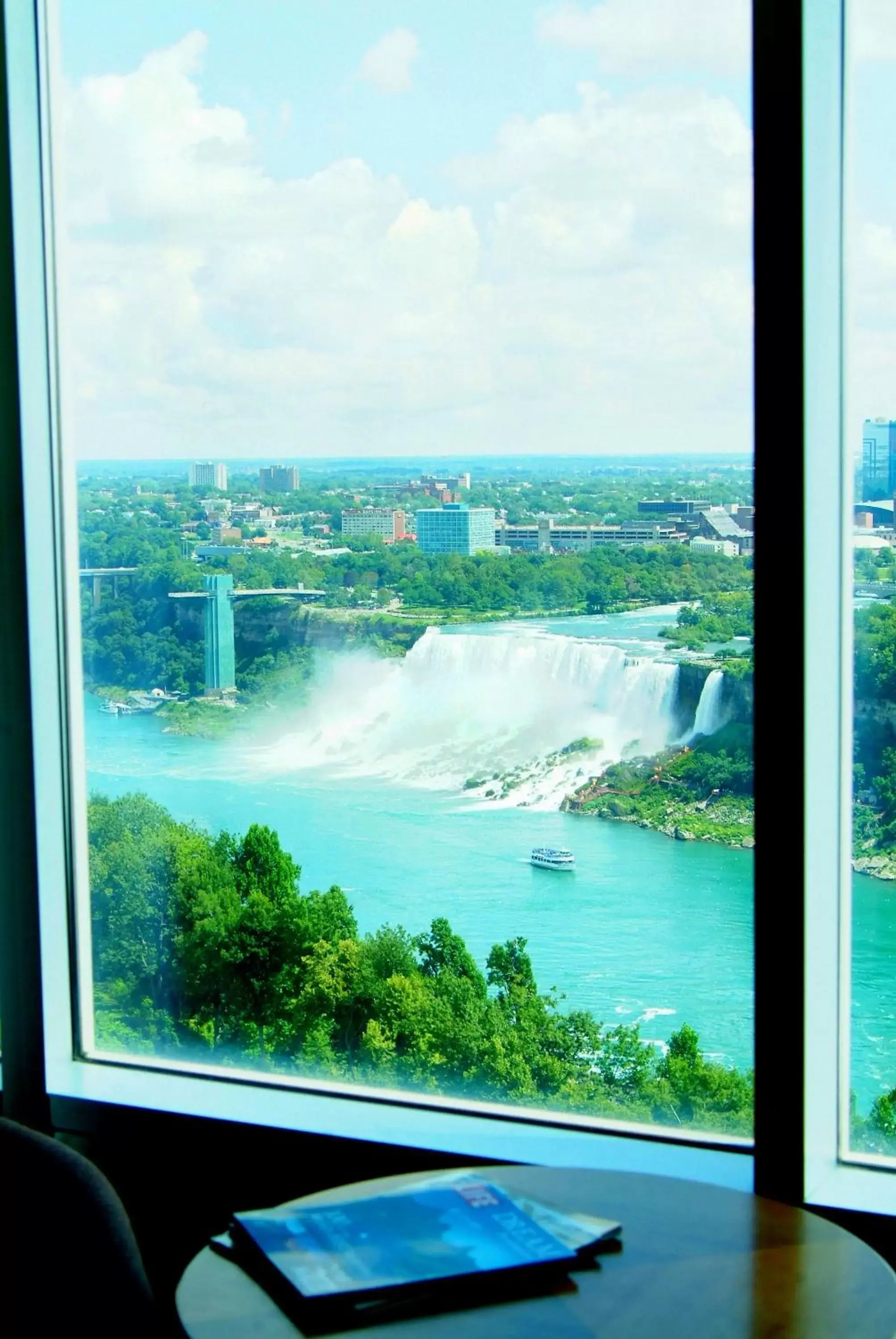 View (from property/room) in The Oakes Hotel Overlooking the Falls