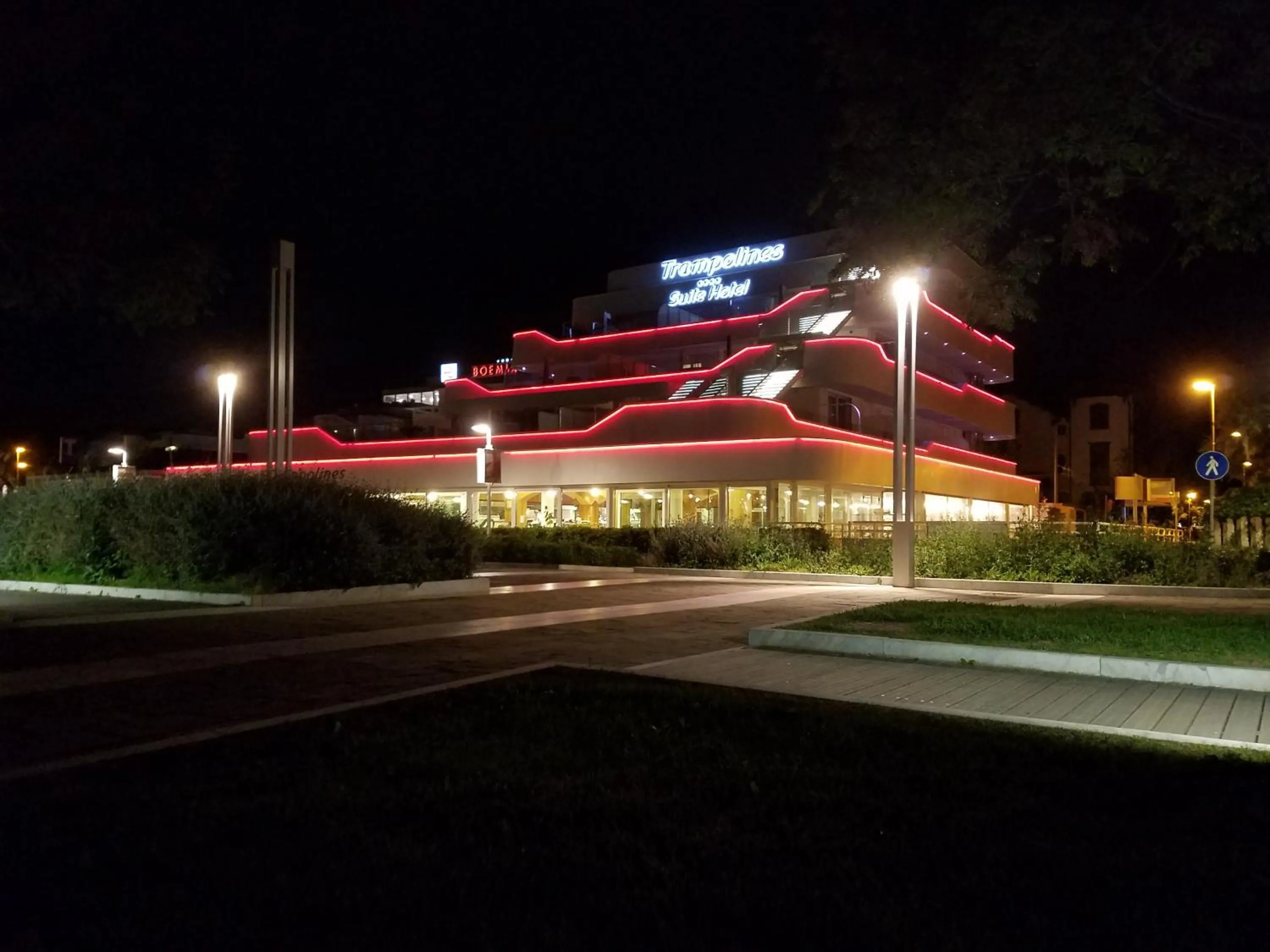 Property building in T-Suite Hotel