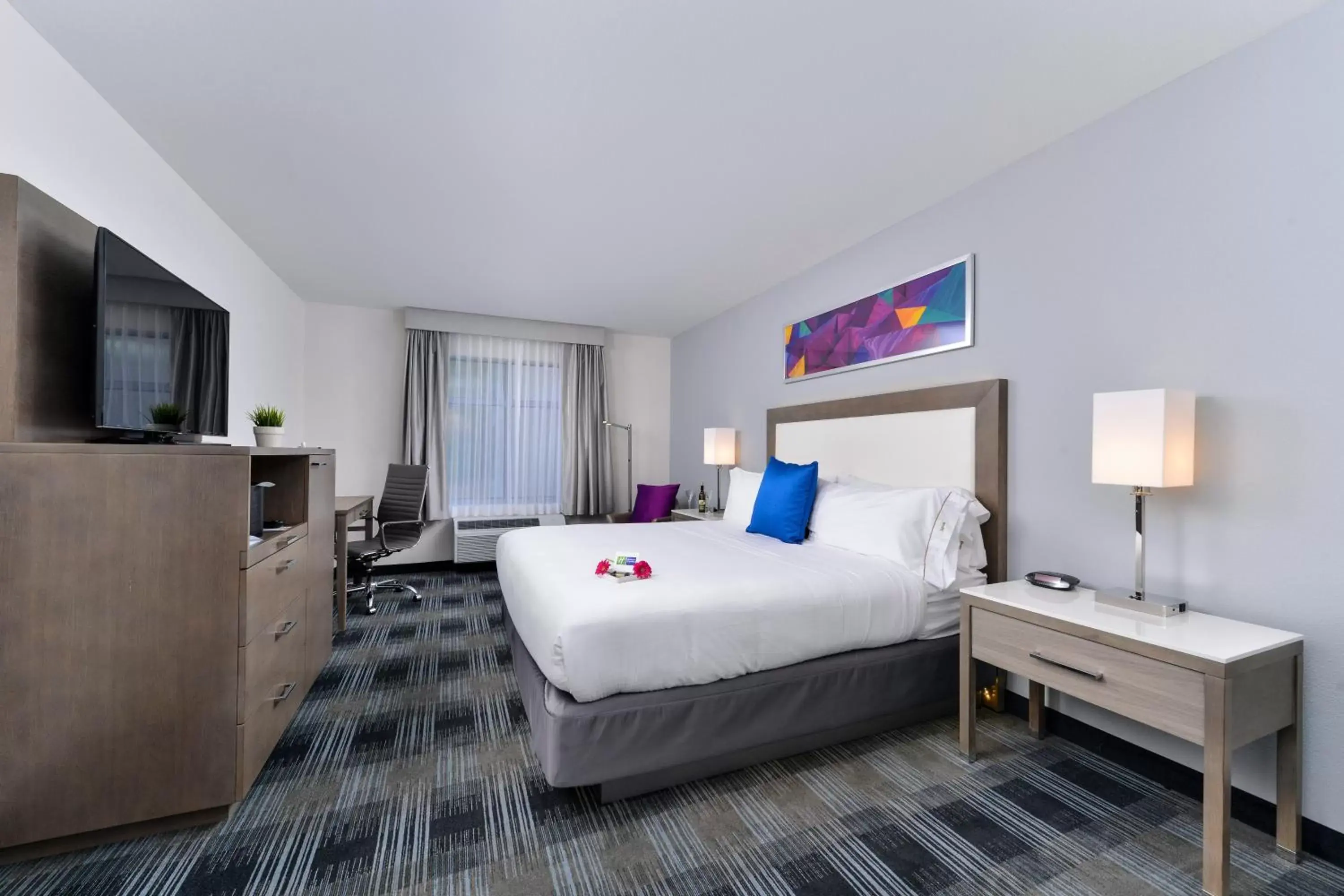 Photo of the whole room, Bed in Holiday Inn Express & Suites San Diego - Mission Valley, an IHG Hotel