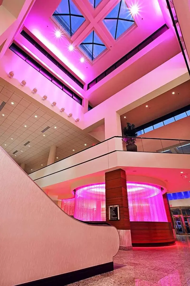 Lobby or reception in Radisson Plaza Hotel at Kalamazoo Center