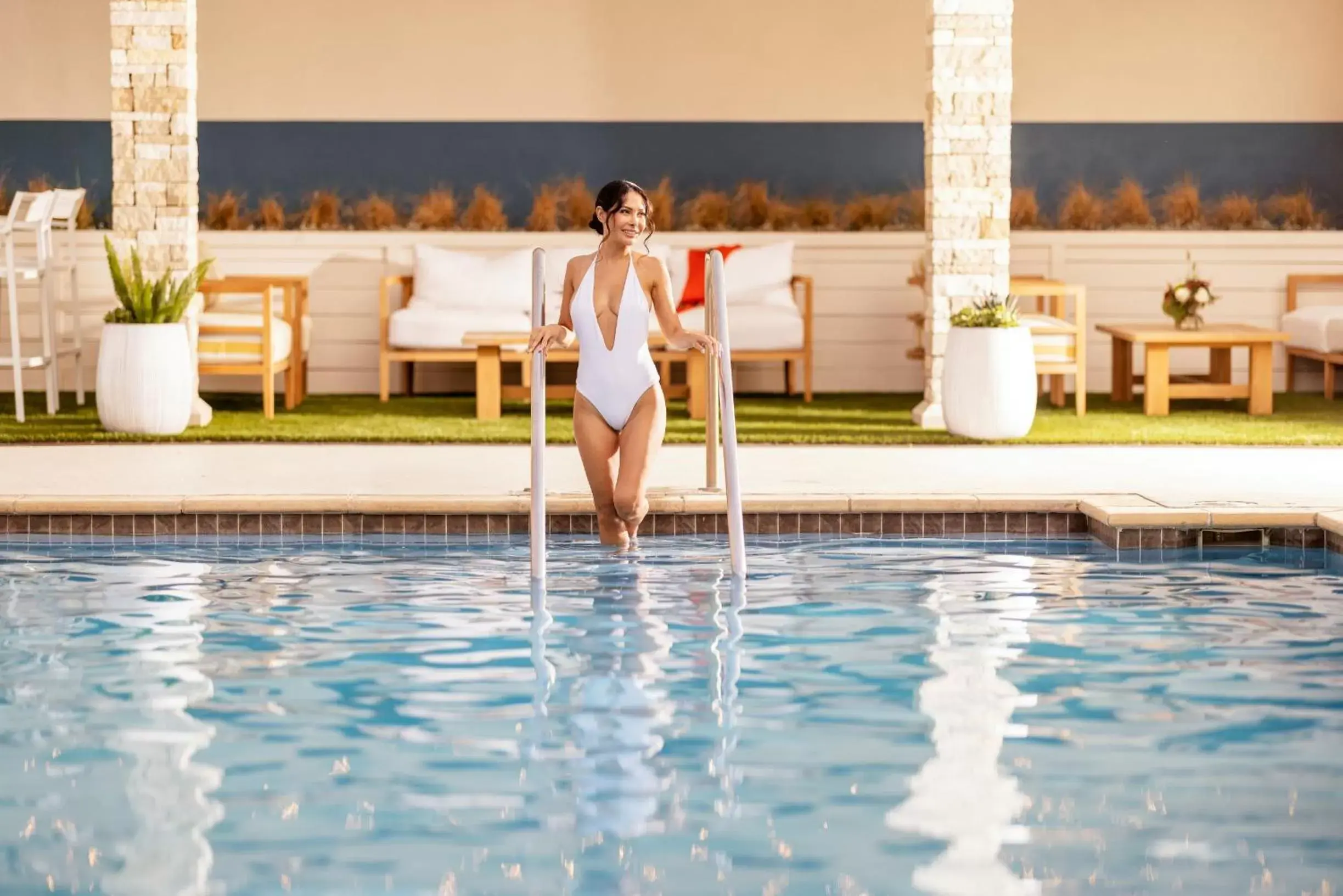 Swimming Pool in Hotel Contessa -Suites on the Riverwalk