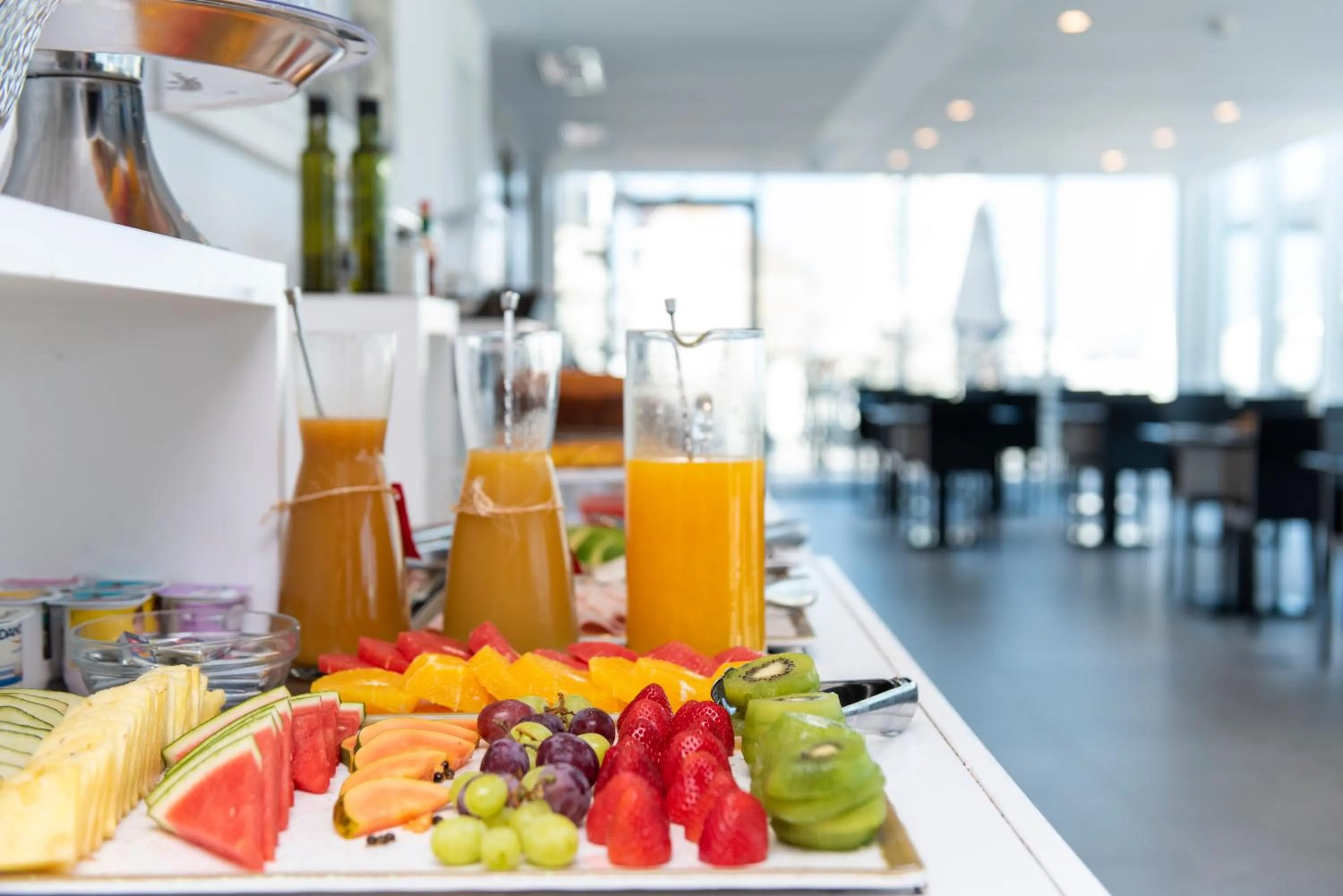 Buffet breakfast in Hotel America Vigo