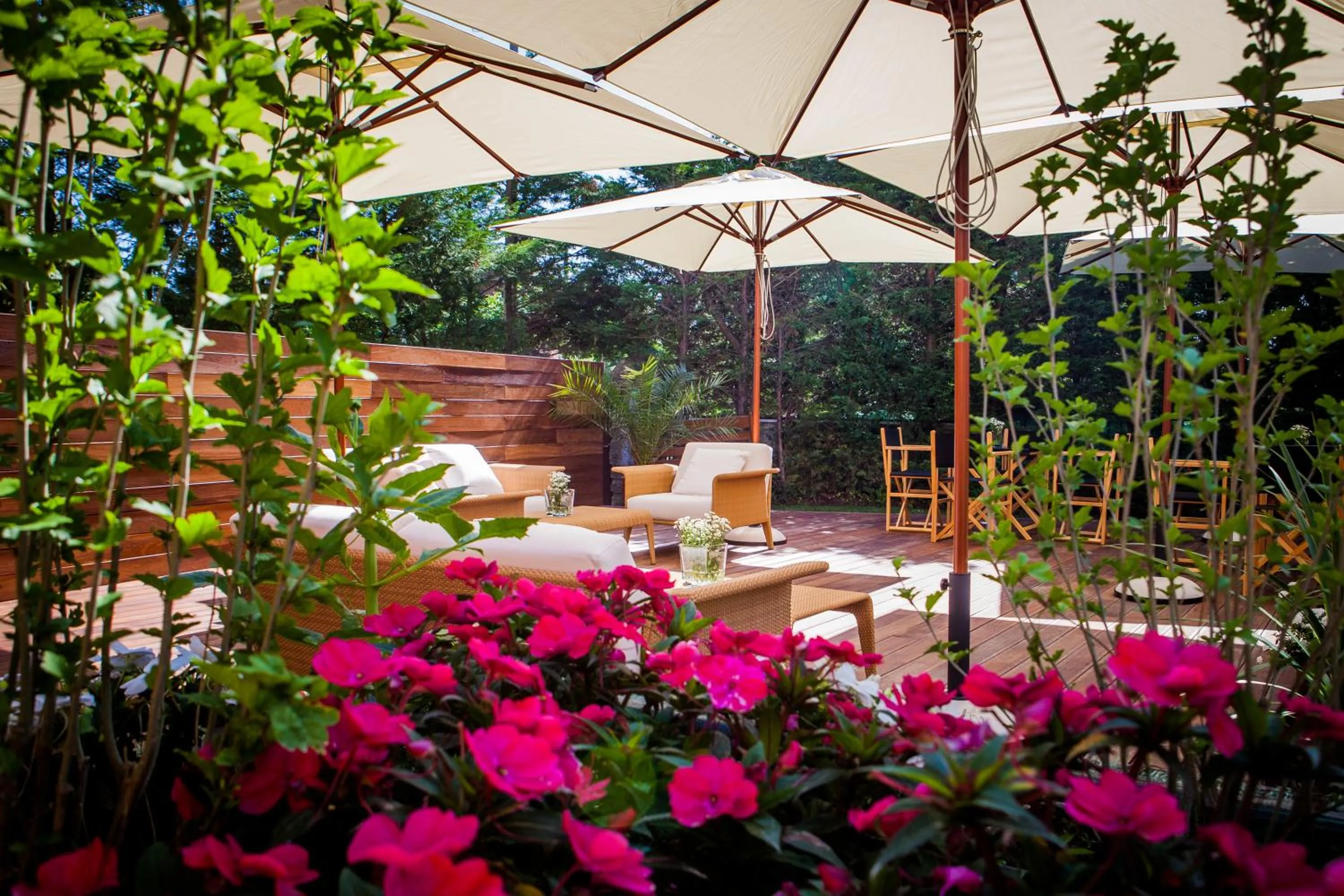 Patio in Hotel Jaizkibel