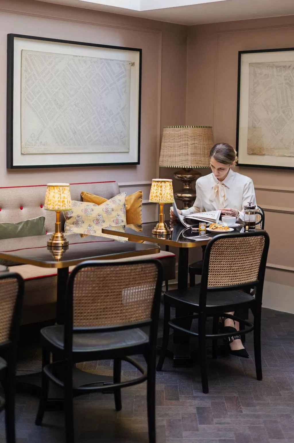 Breakfast in The Tophams Hotel