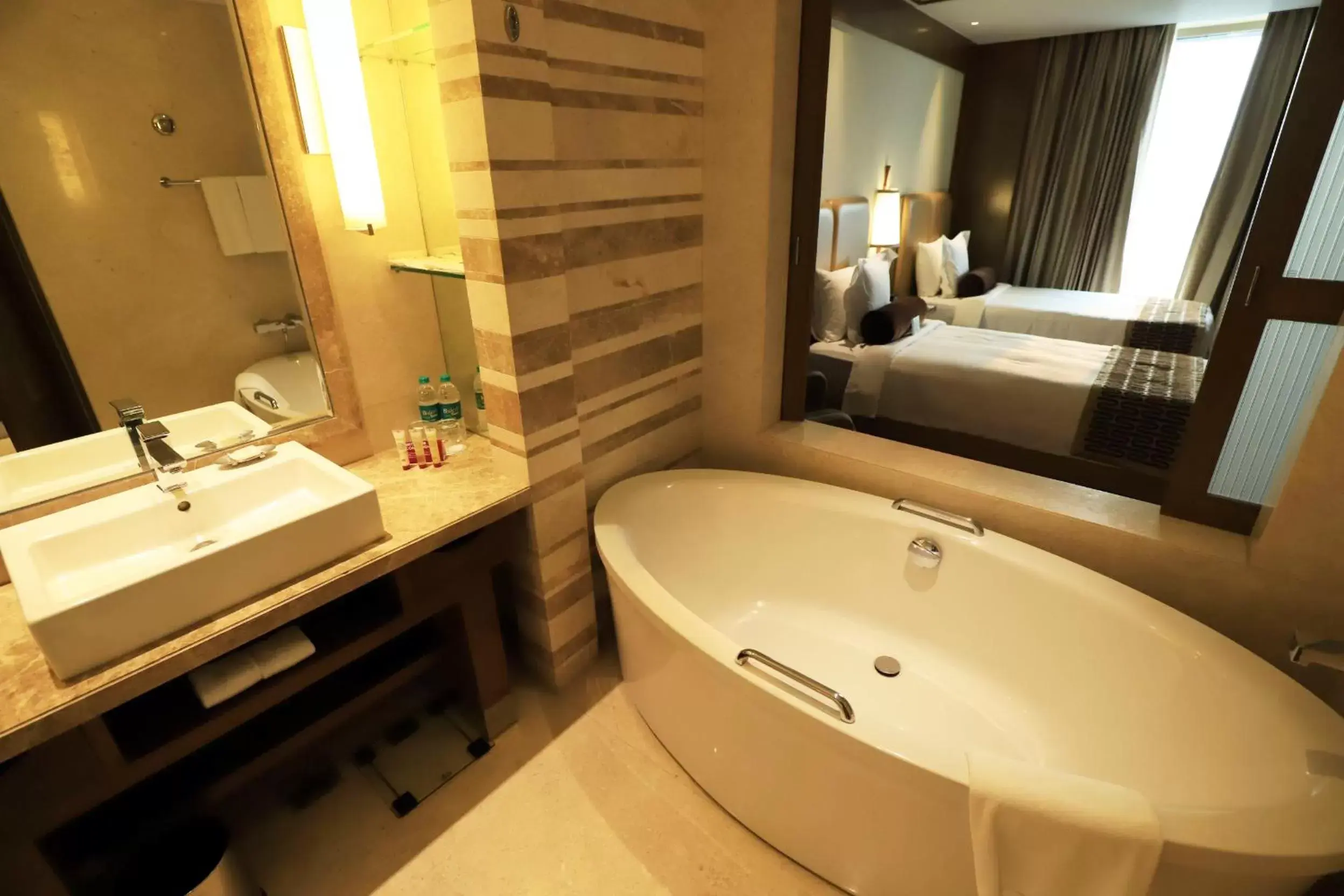 Bathroom in Crowne Plaza New Delhi Okhla, an IHG Hotel