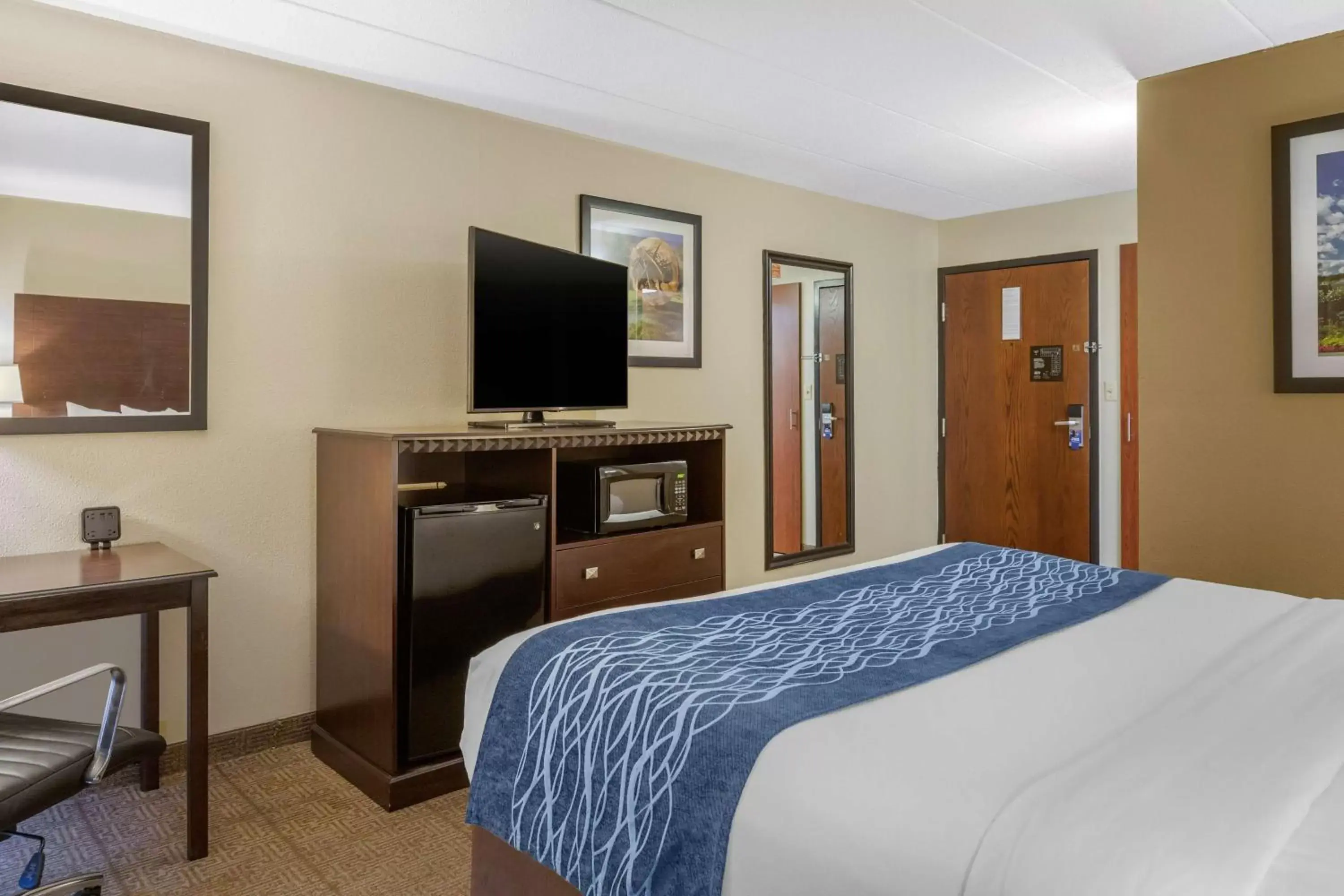 Photo of the whole room, Bed in Comfort Inn Grand Rapids Airport