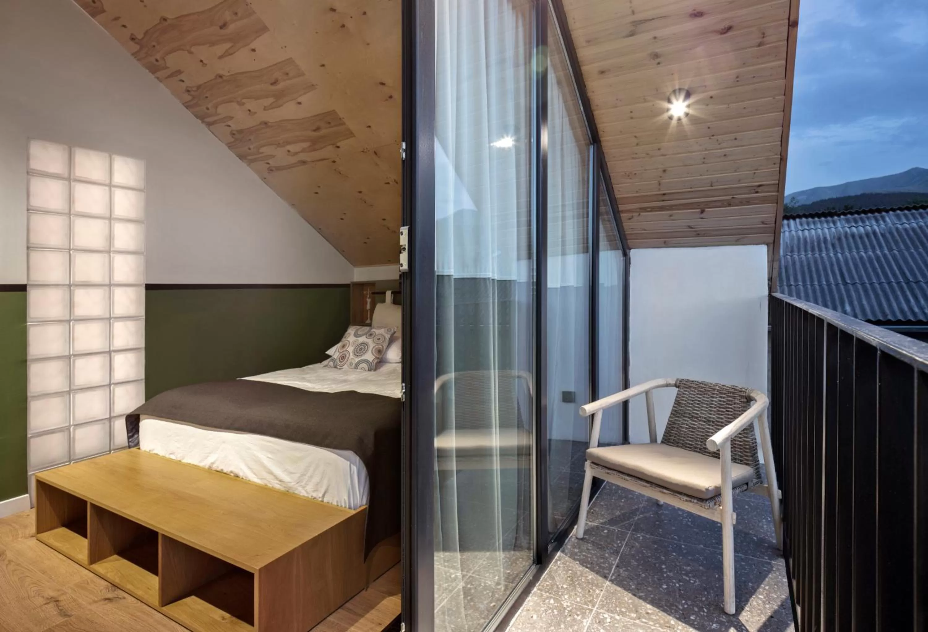 Bed in Major's House Hotel