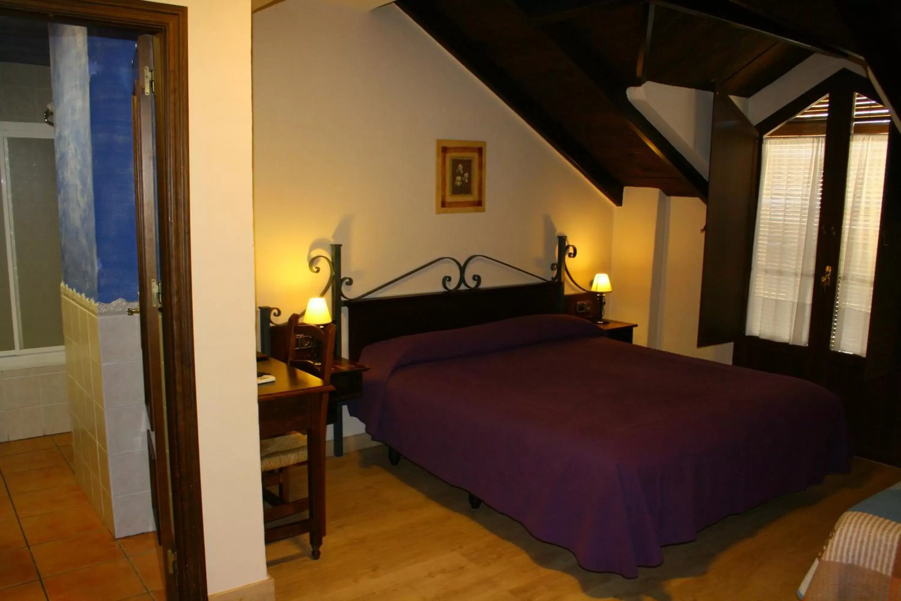 Photo of the whole room, Bed in Hotel Rural Huerta del Laurel