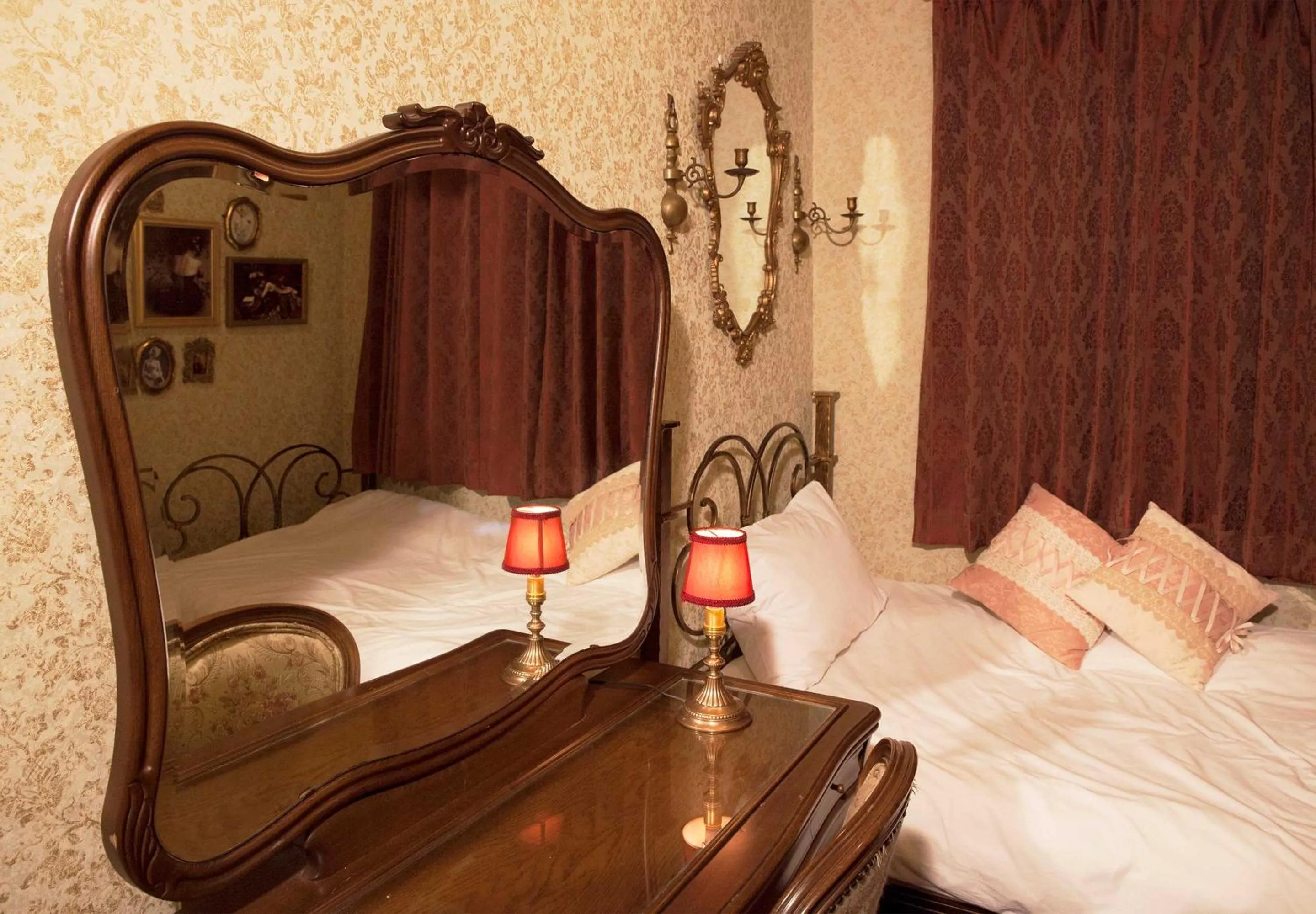 Bed in Apartment Hotel Shinjuku