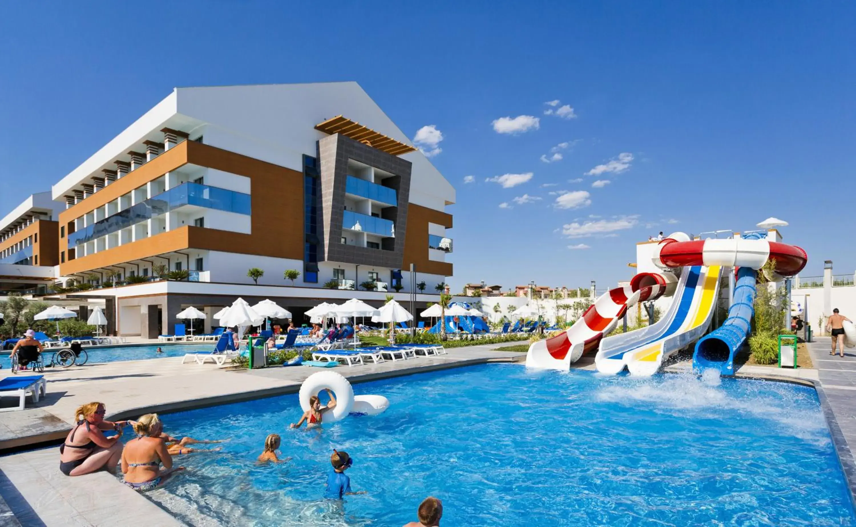 Facade/entrance, Swimming Pool in Terrace Elite Resort Ultra All Inclusive