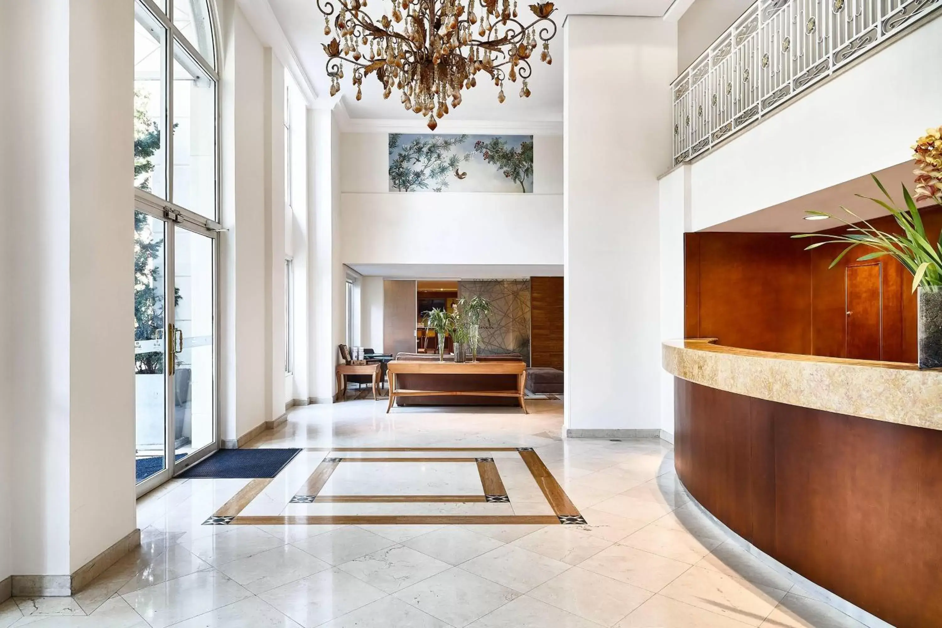 Property building, Lobby/Reception in Marriott Executive Apartments Sao Paulo