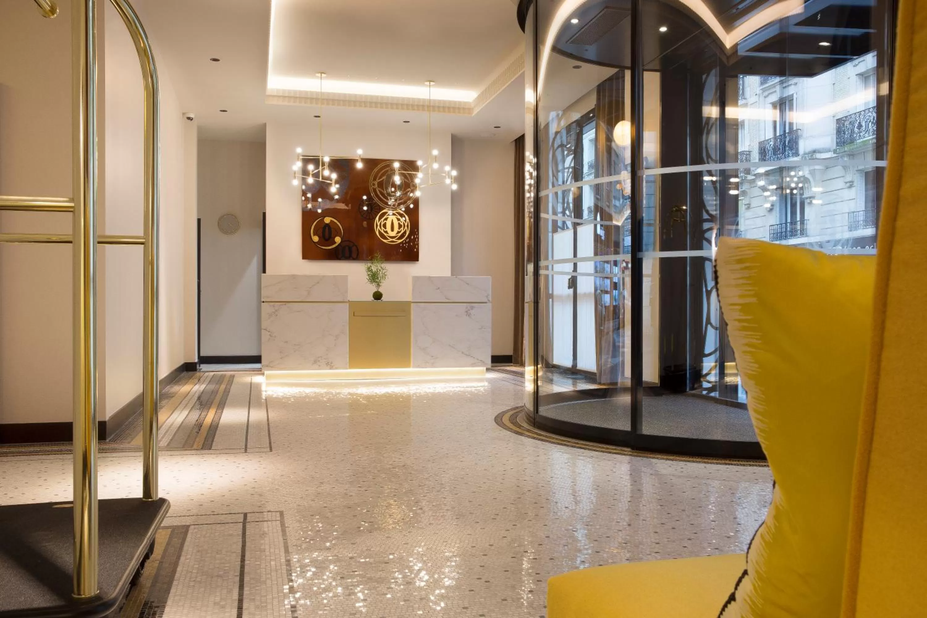 Lobby or reception in Le Tsuba Hotel