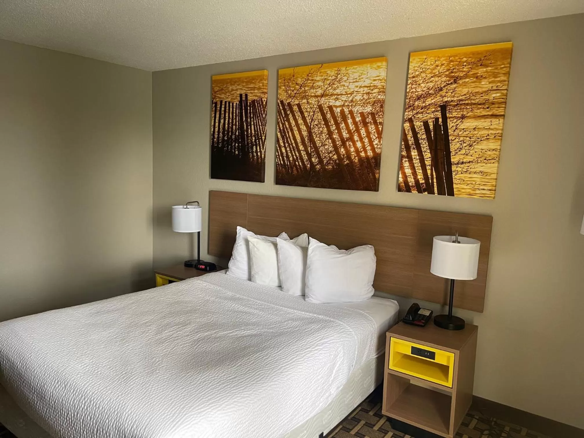 Bed in Days Inn by Wyndham Fayetteville-South/I-95 Exit 49