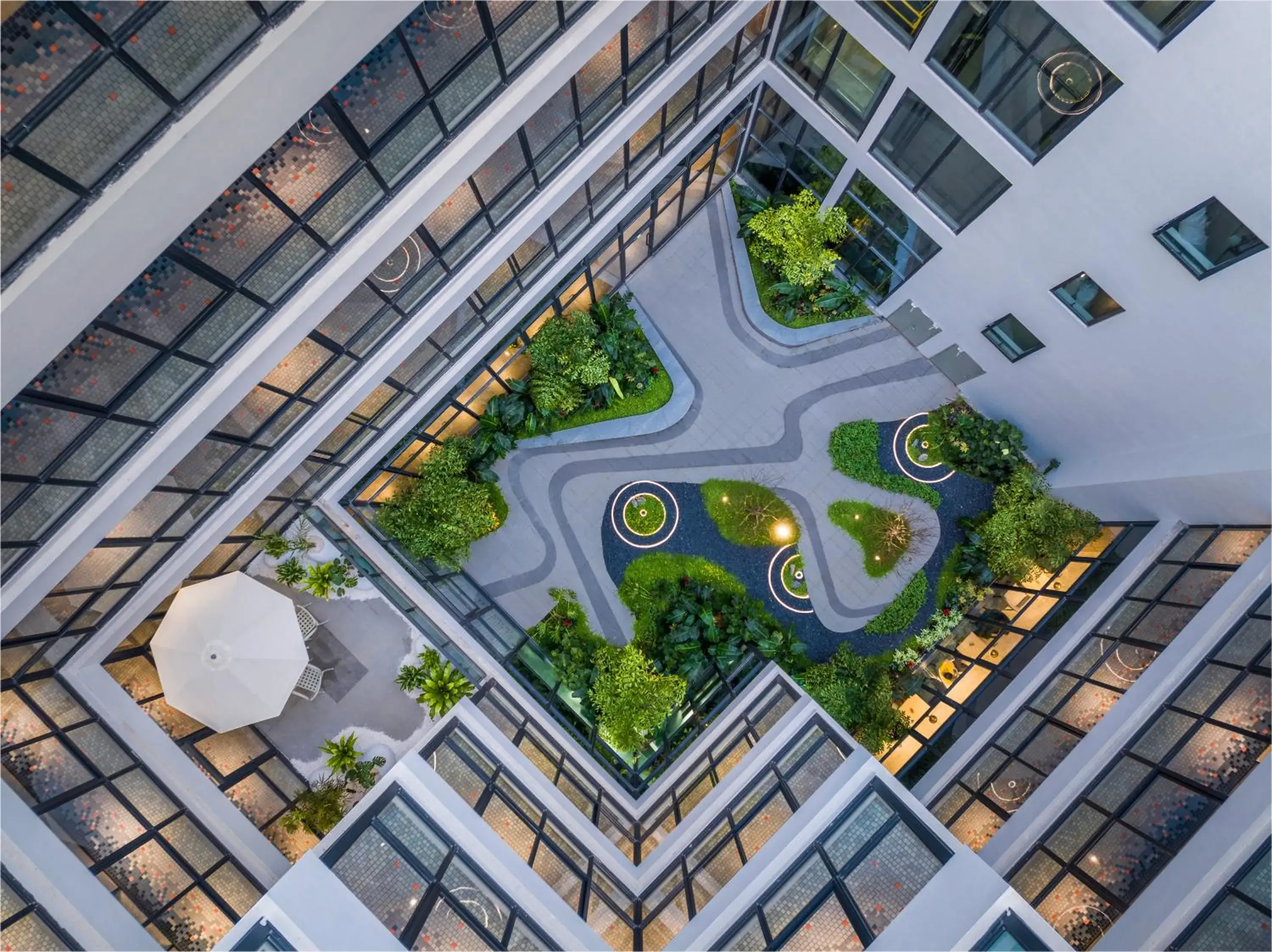 Bird's eye view, Bird's-eye View in Holiday Inn Express Jiangmen Yinhu Bay, an IHG Hotel