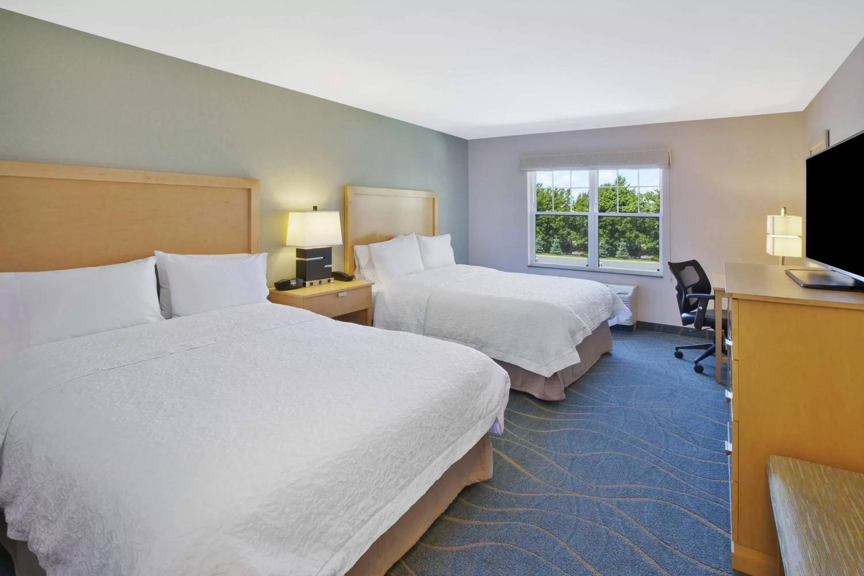 Bedroom, Bed in Hampton Inn Bar Harbor