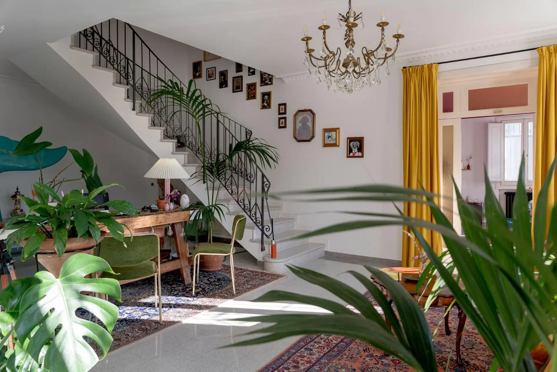 Living room in B&B Villa Ebe