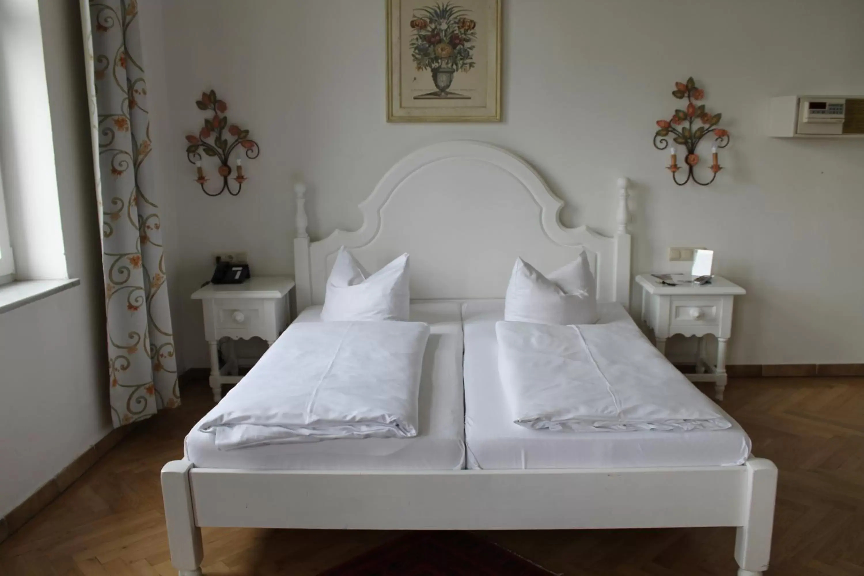 Bed in Hotel Seibel