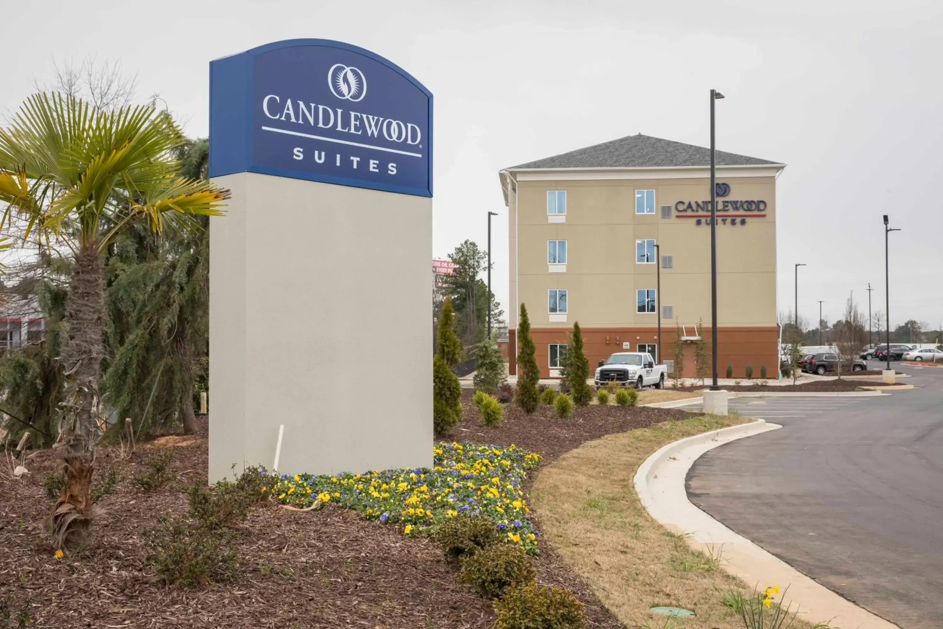 Property building in Candlewood Suites - McDonough, an IHG Hotel