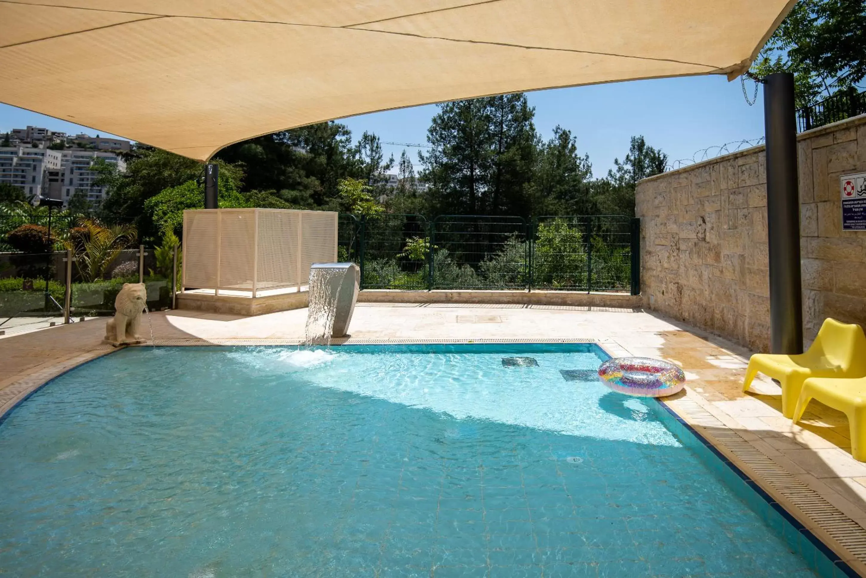 Swimming Pool in Hotel Yehuda