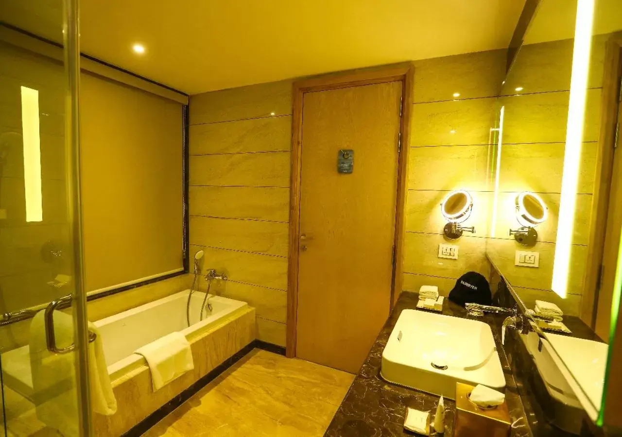 Bath, Bathroom in Radisson Bhopal