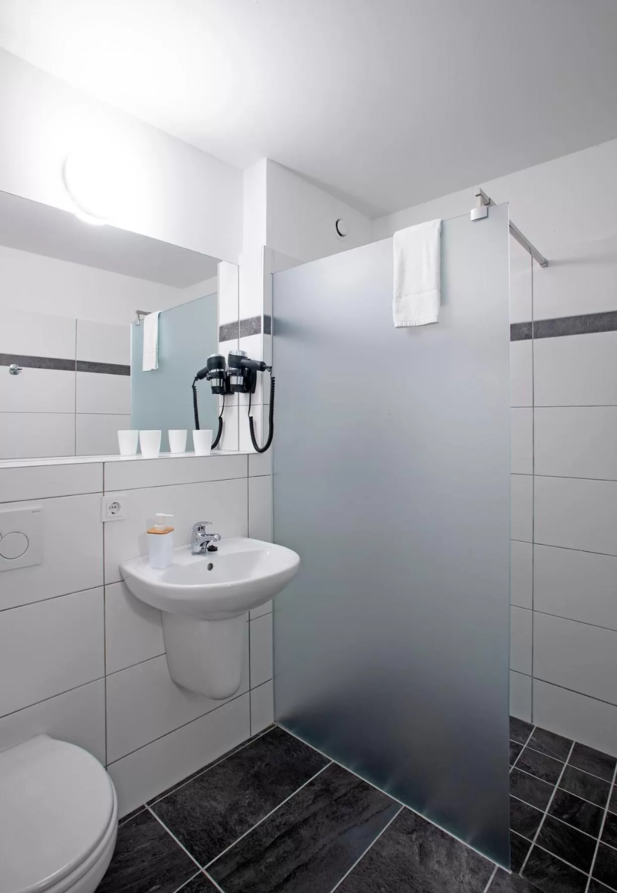 Bathroom in OEKOTEL Hohenems