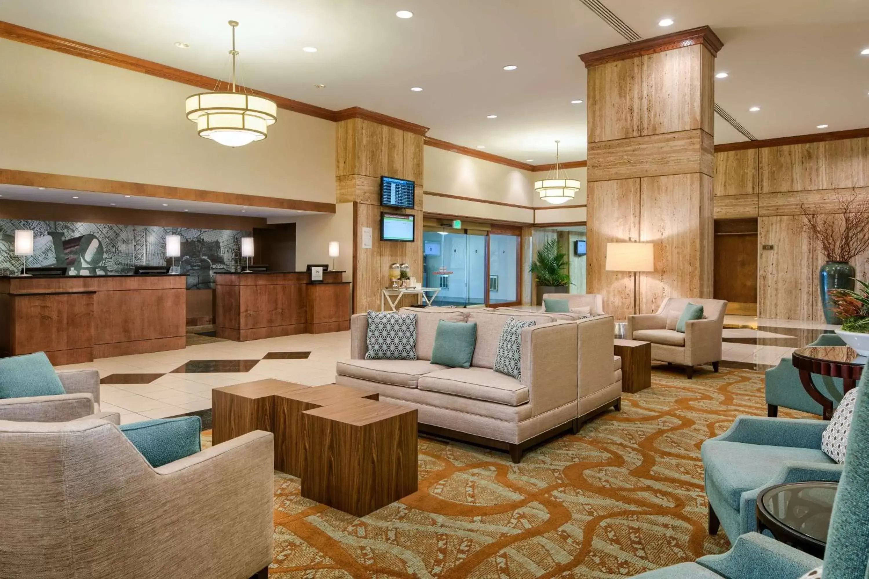 Lobby or reception, Lobby/Reception in DoubleTree by Hilton Philadelphia Airport