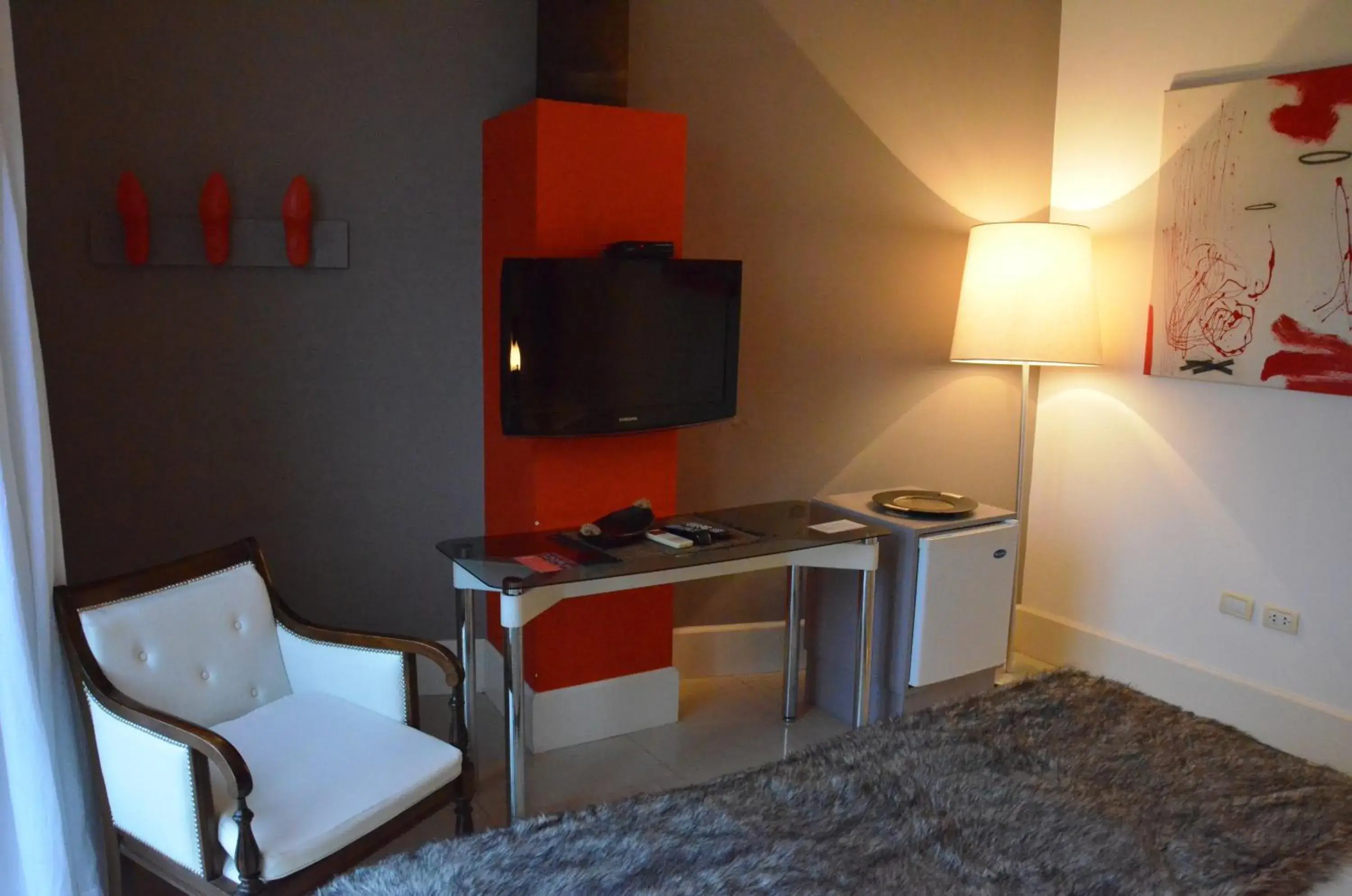 TV/Entertainment Center in Los Muelles Boutique Hotel