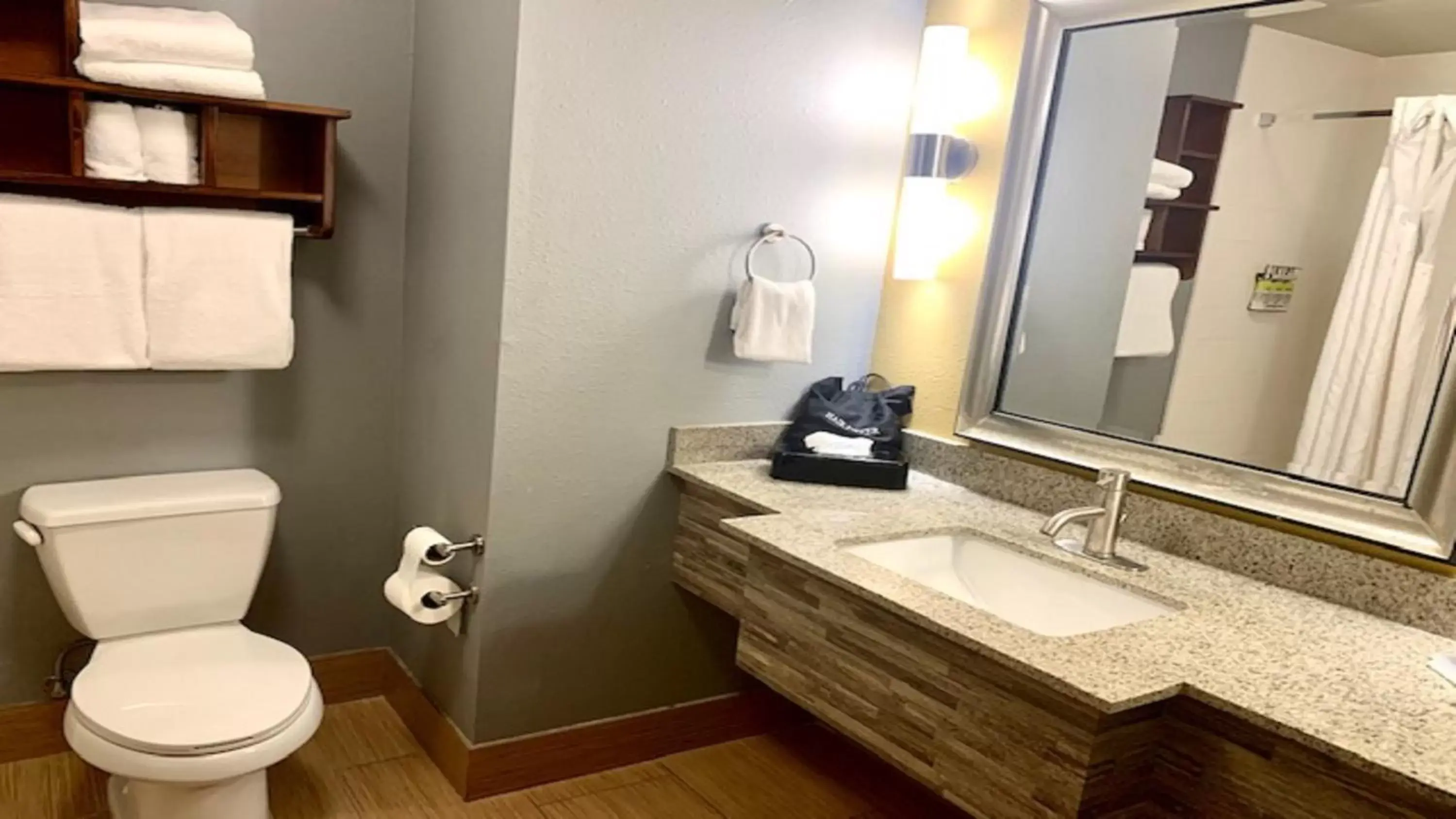 Photo of the whole room, Bathroom in Holiday Inn Express & Suites Perry-National Fairground Area, an IHG Hotel