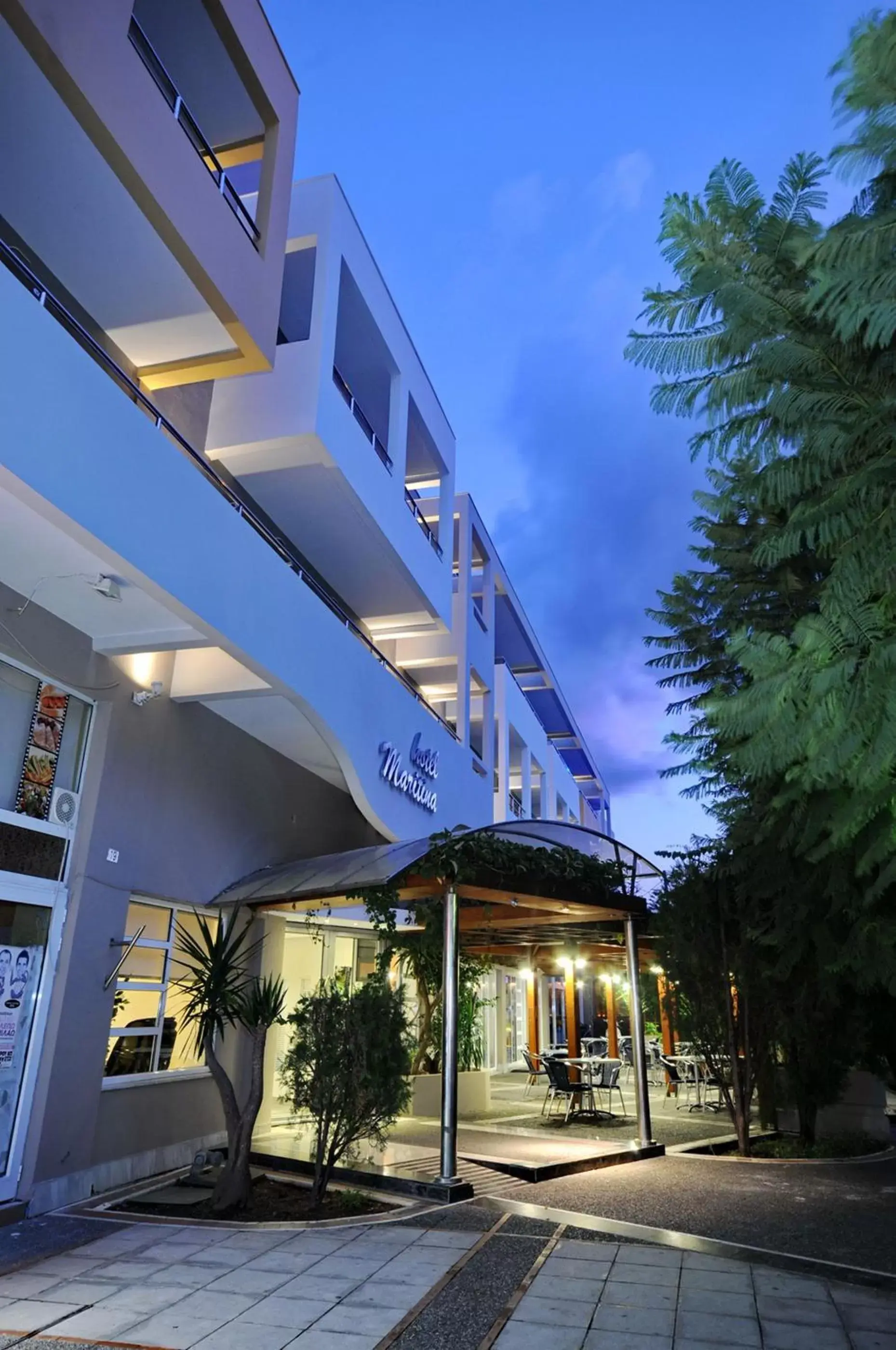 Facade/entrance, Property Building in Maritina Hotel