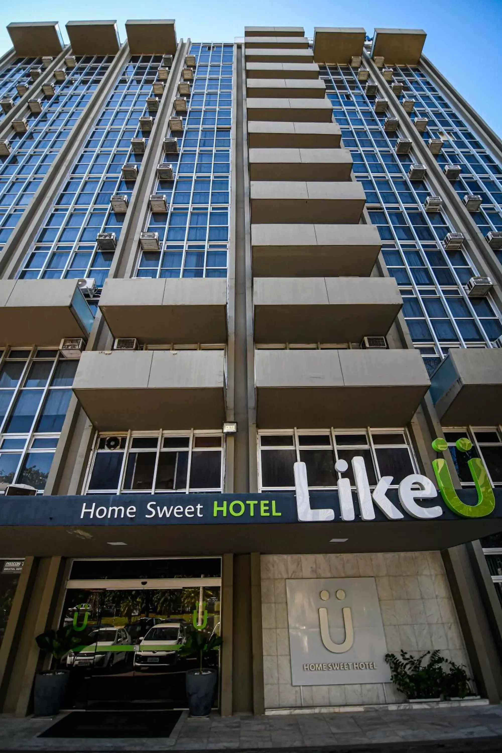 Property building in Like U Hotel Brasília Property building in Like U Hotel Brasília
