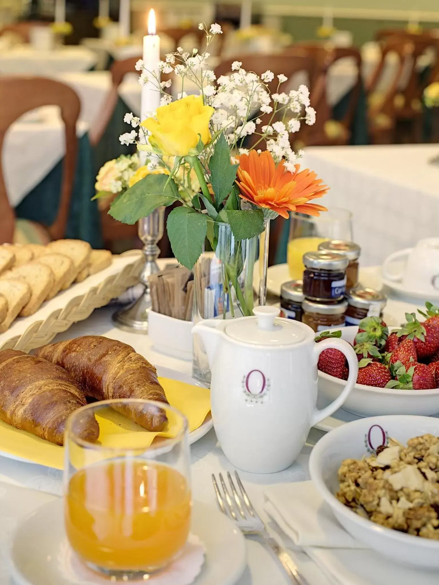 Buffet breakfast, Breakfast in Hotel Orologio