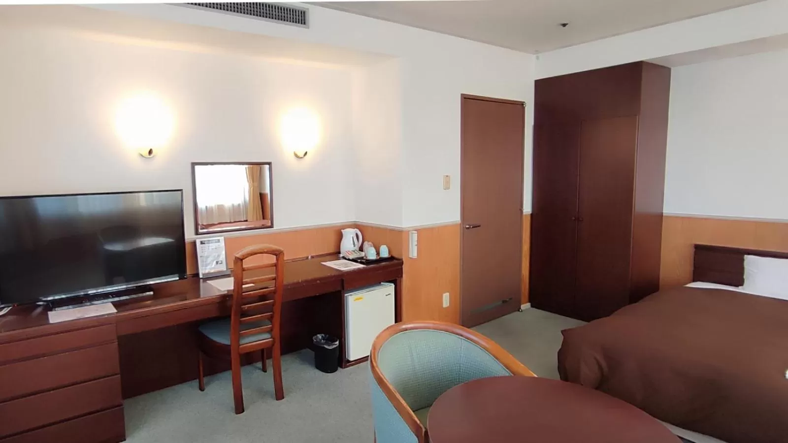 Bed in Utazu Grand Hotel