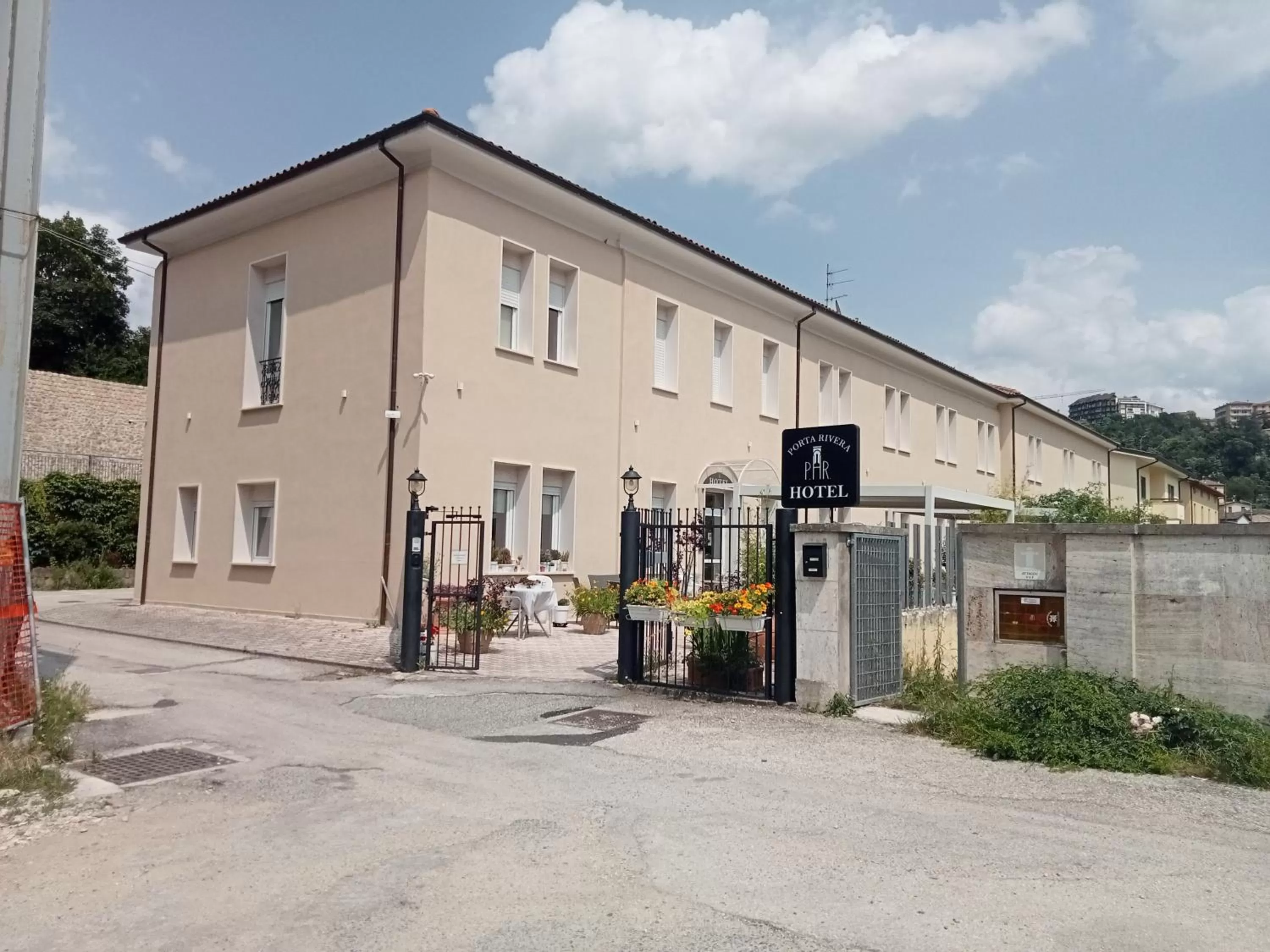 Property building in Hotel Porta Rivera