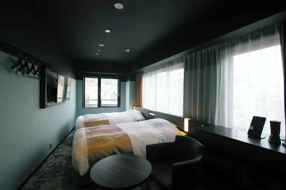 Bed in Kobe Plaza Hotel West