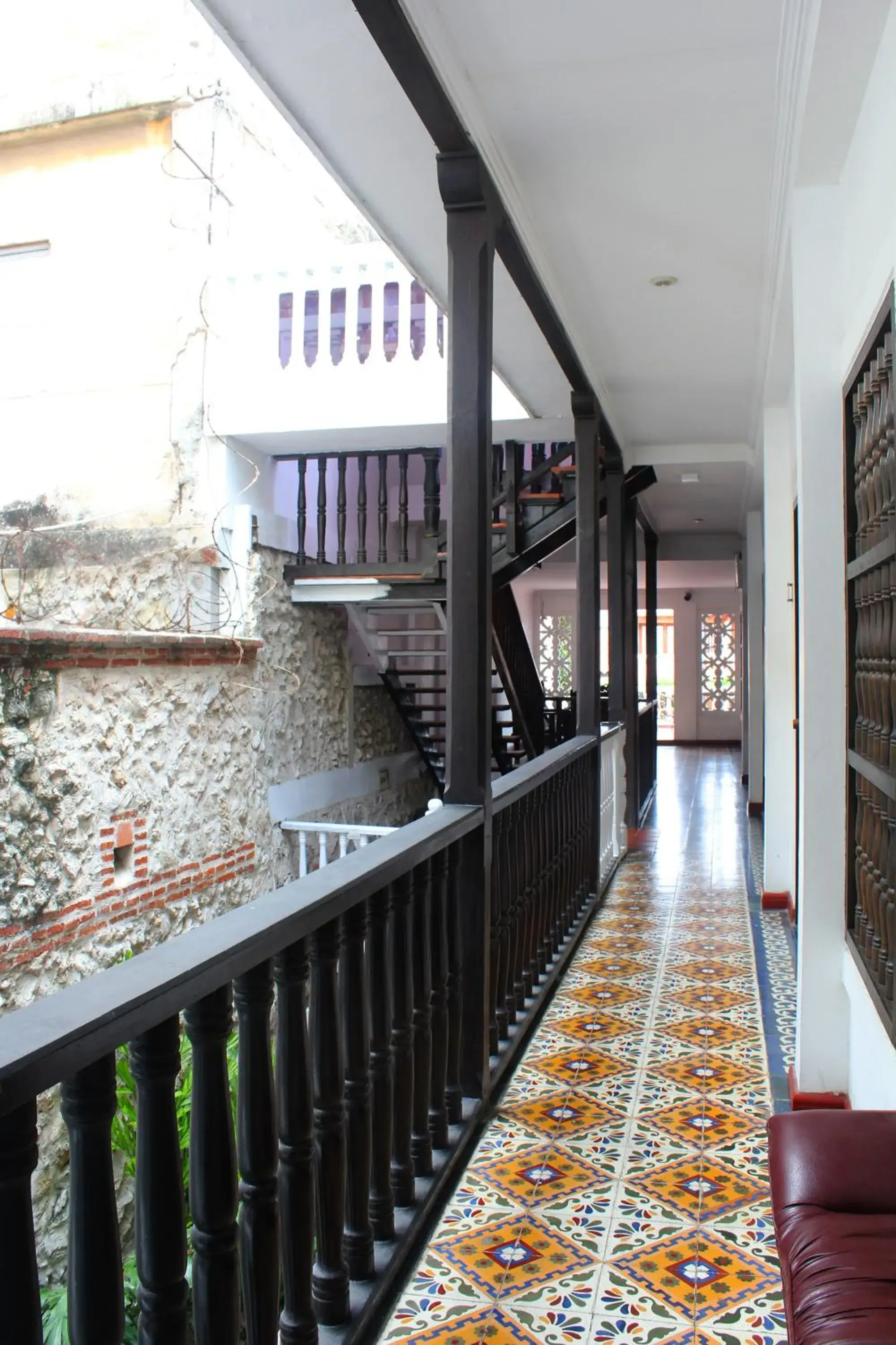 Decorative detail, Balcony/Terrace in Hotel Villa Colonial