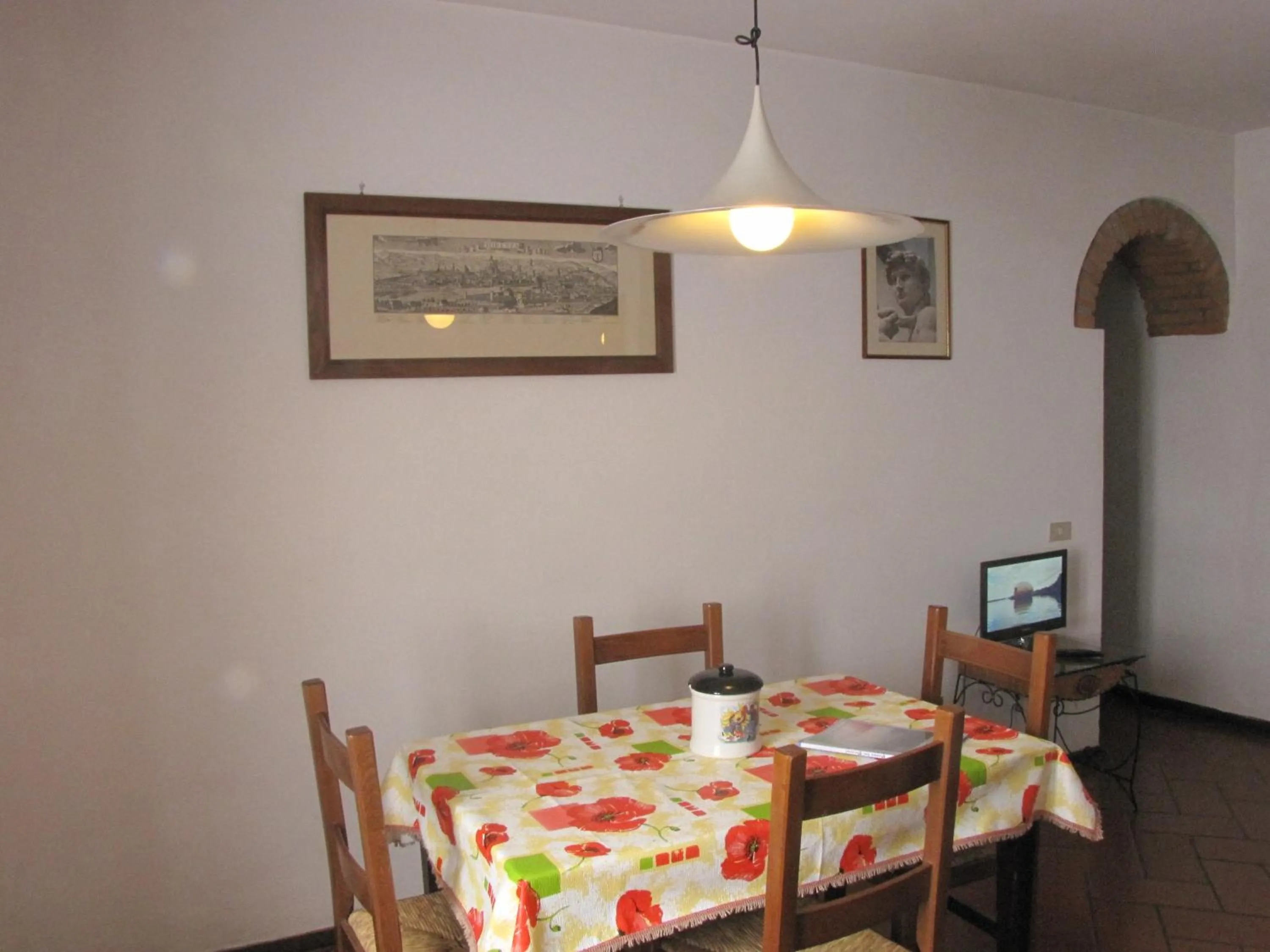 Seating area in Residence Casprini da Omero