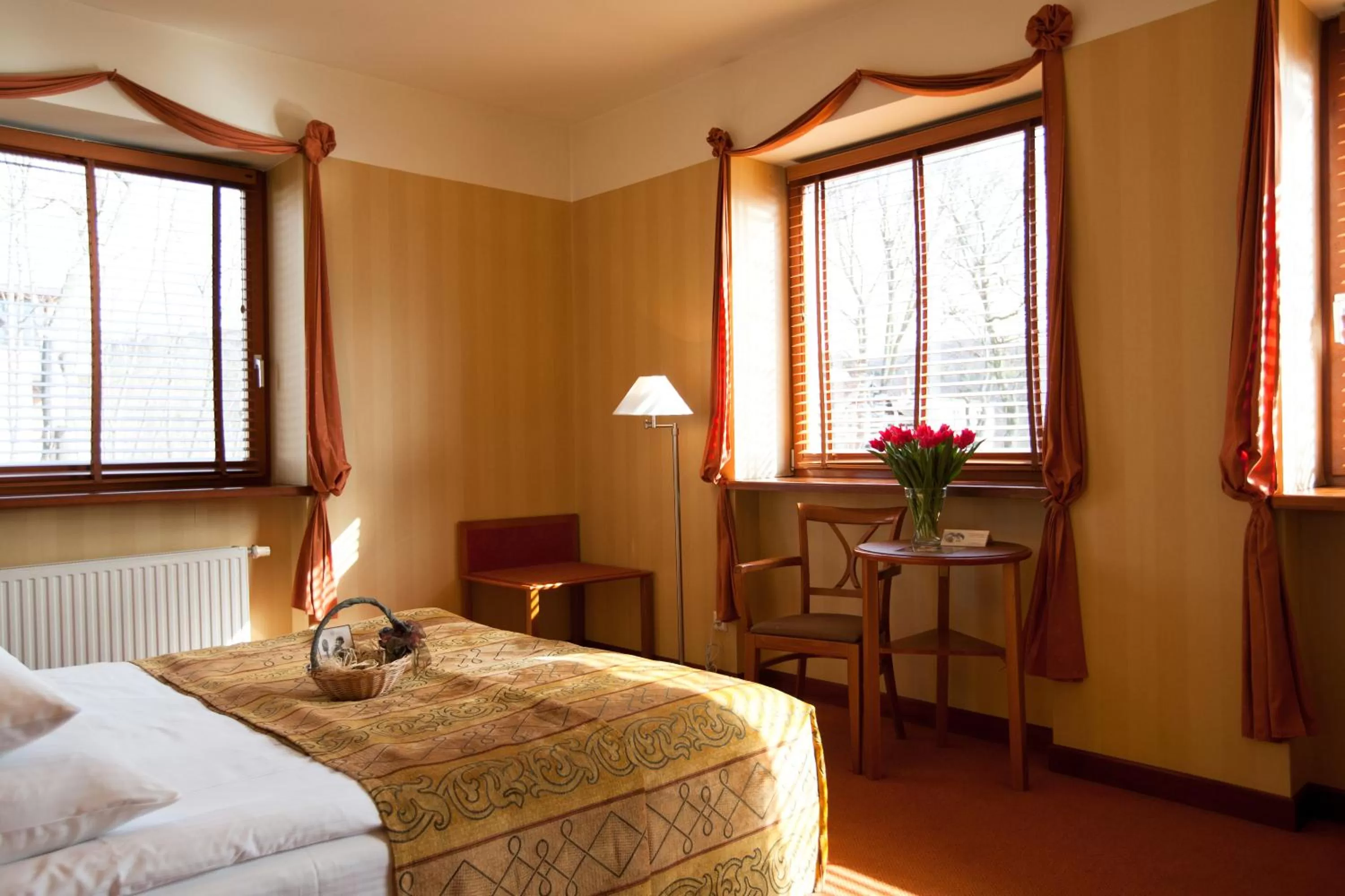 Bed in Hotel Willa Lubicz