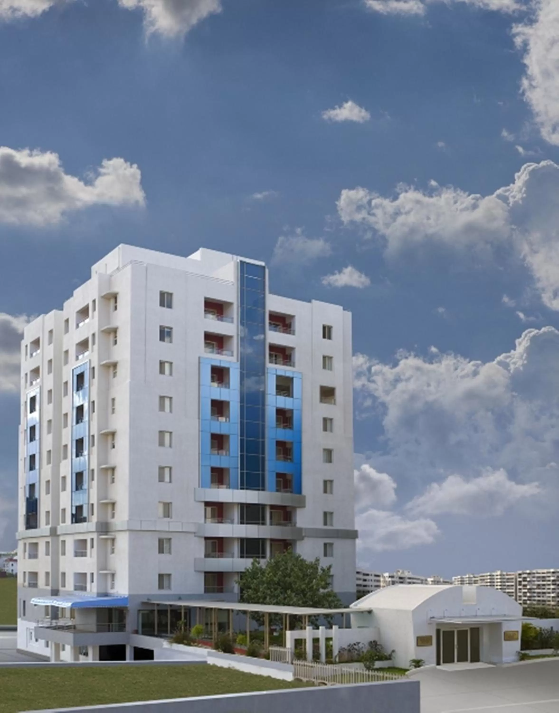 Property building in Royal Orchid Golden Suites Pune