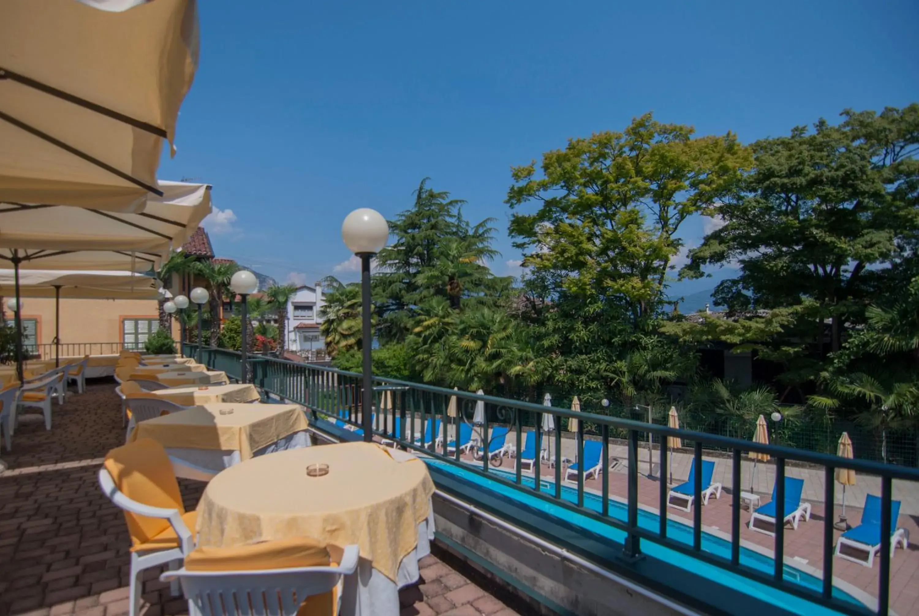 Balcony/Terrace in Hotel Flora