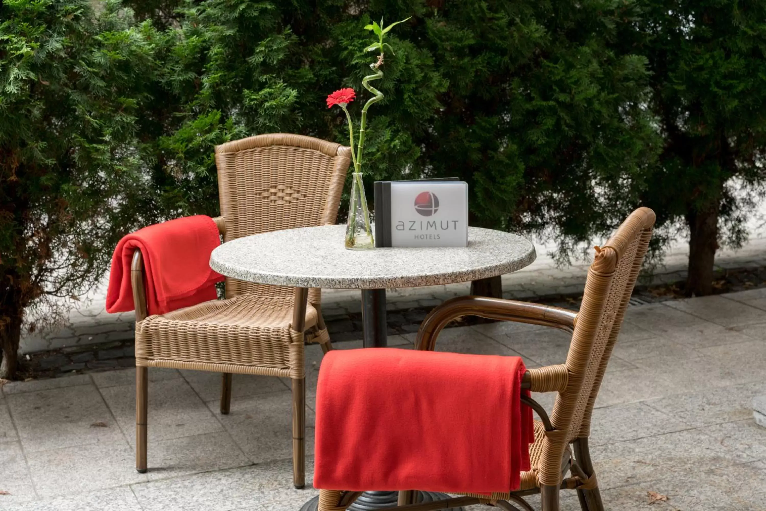 Balcony/Terrace in AZIMUT Hotel Dresden