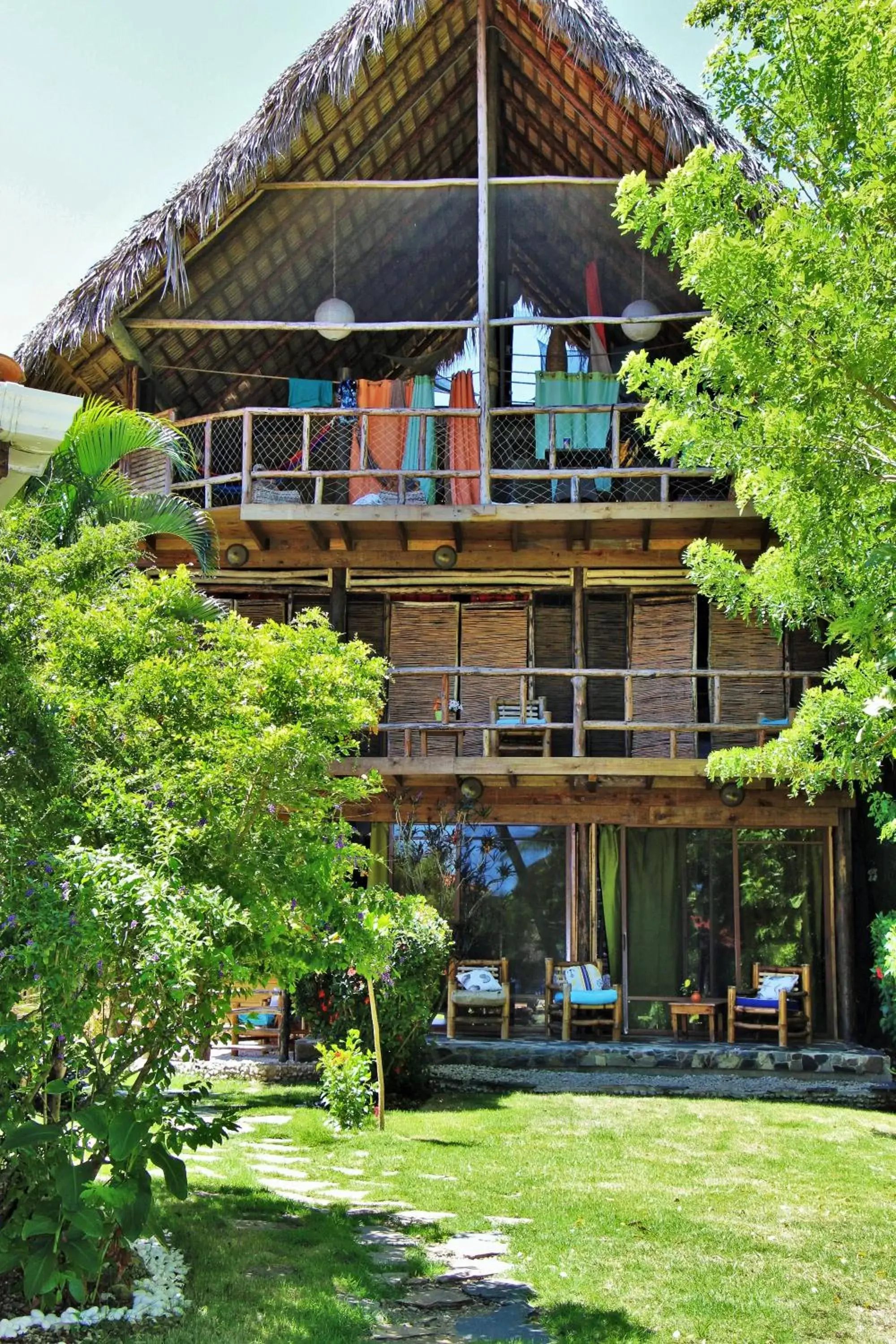 Property Building in Cabarete Maravilla Eco Lodge Boutique Beach Surf & Kite