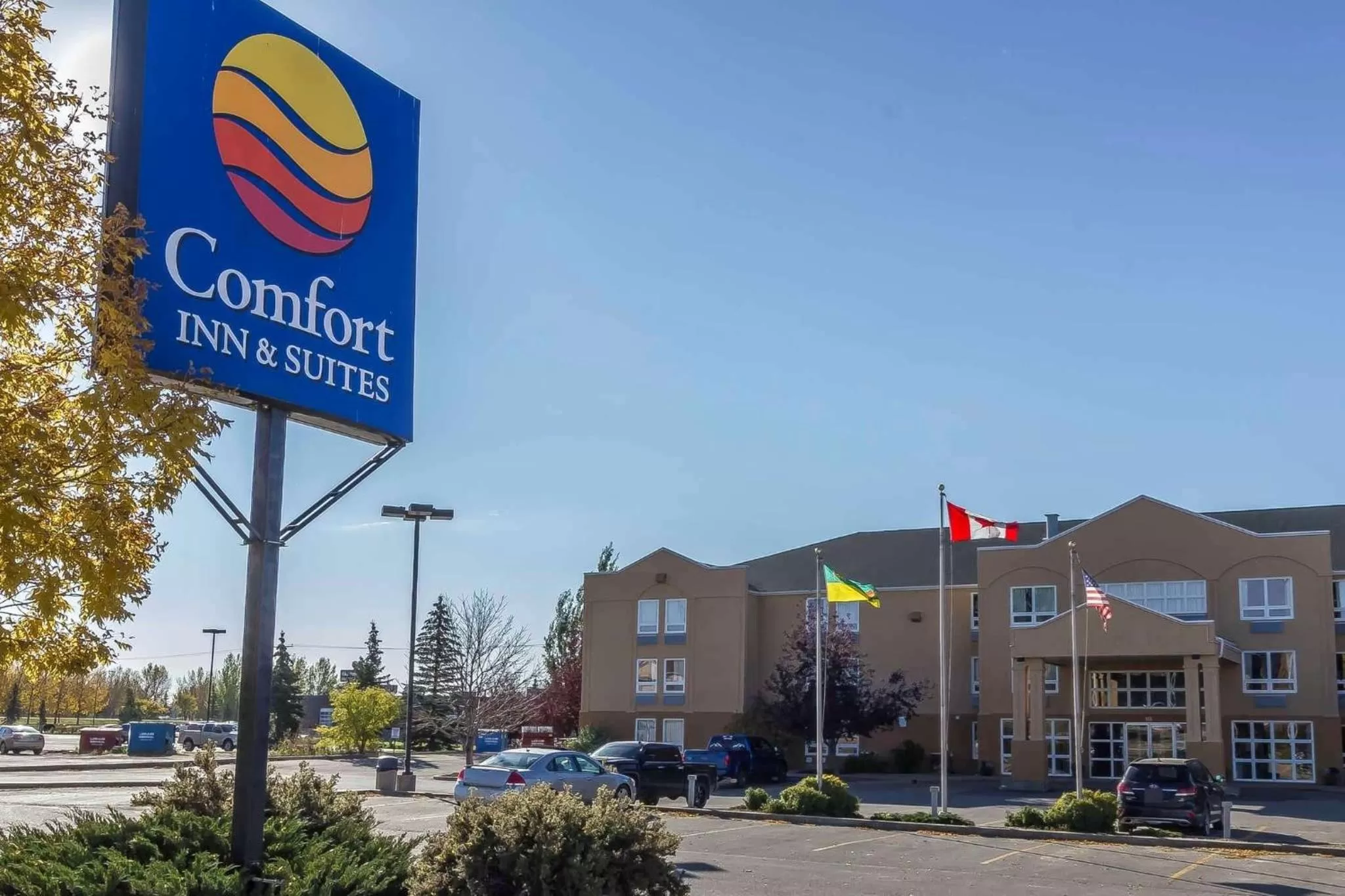 Property building in Comfort Inn & Suites