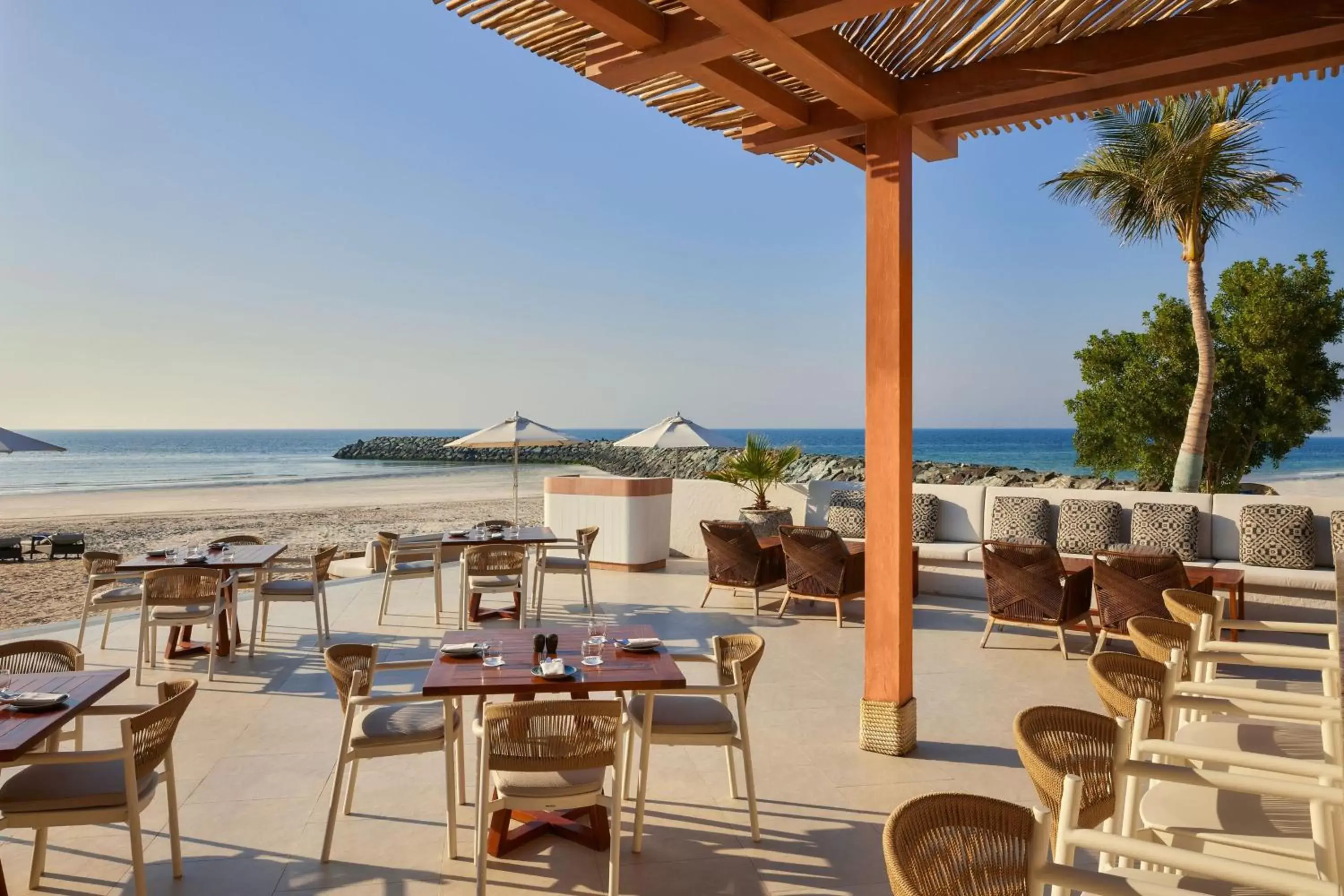 Beach, Restaurant/Places to Eat in Ajman Saray, a Luxury Collection Resort, Ajman