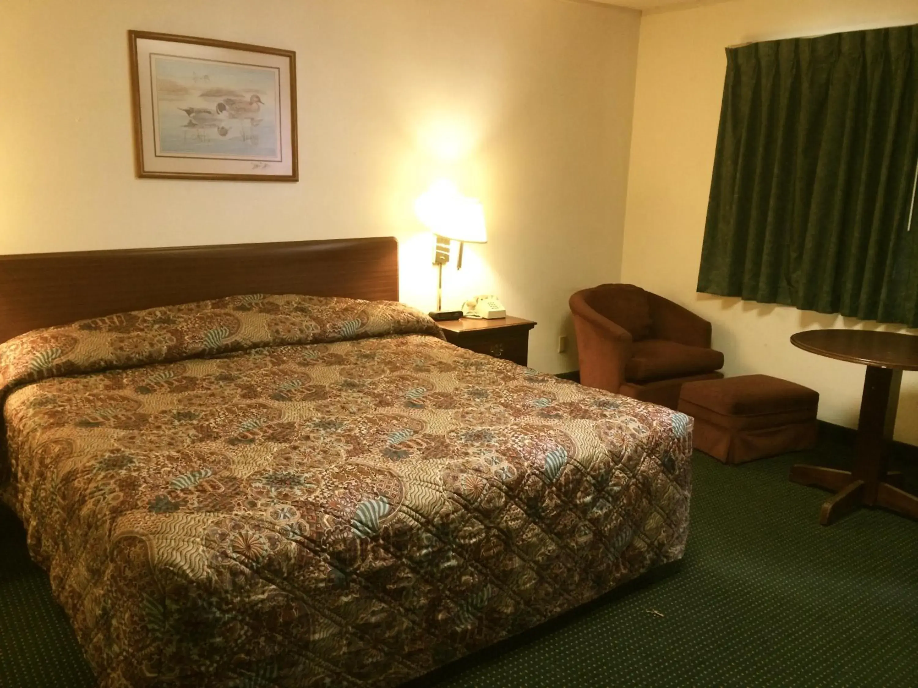 Bed in Rapids Inn & Suites