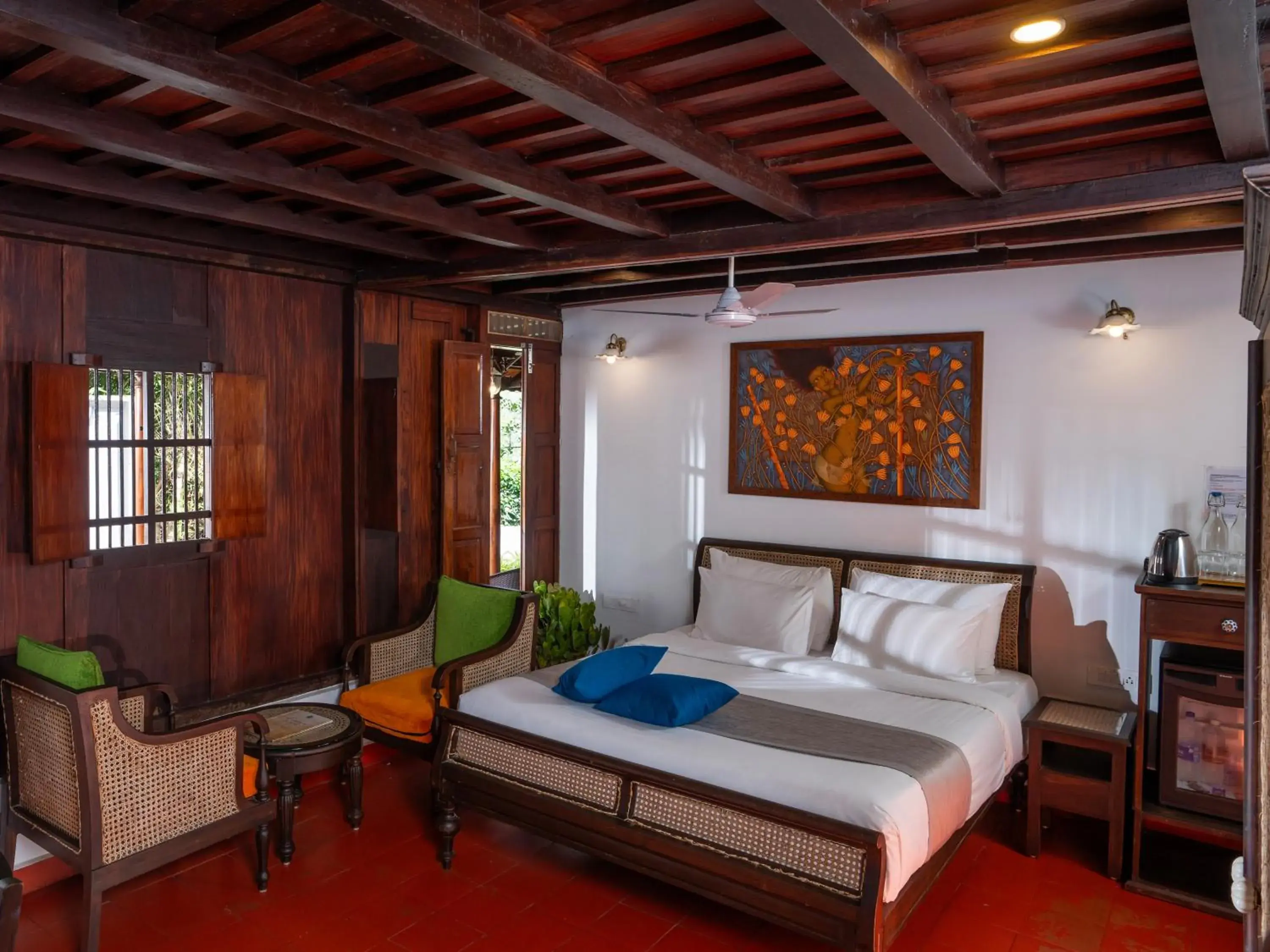 Bed in Ragamaya Resort & Spa Munnar