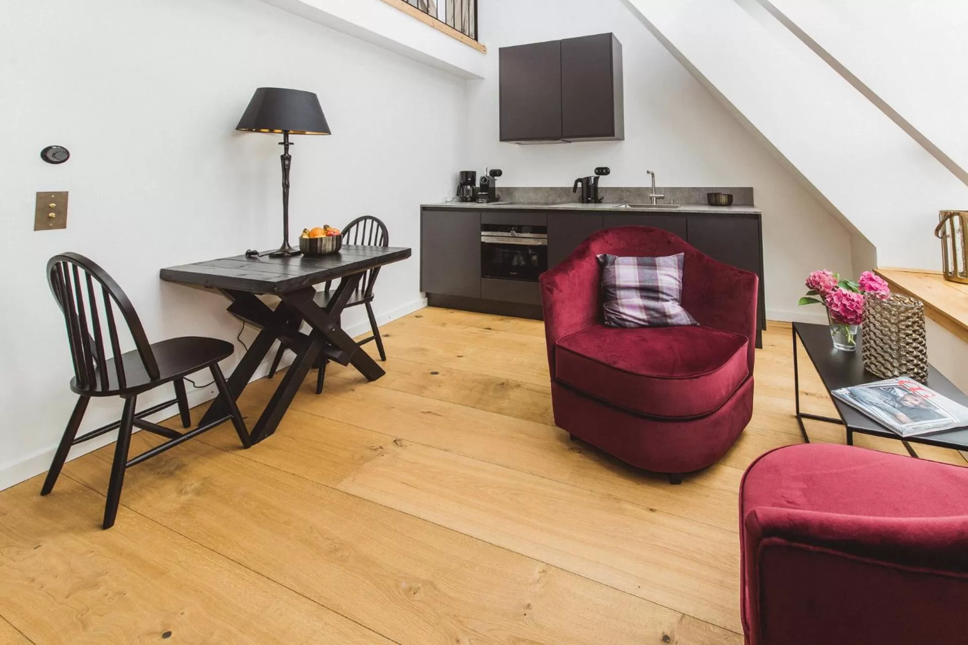 Living room in Gut Damp Ferien Lofts