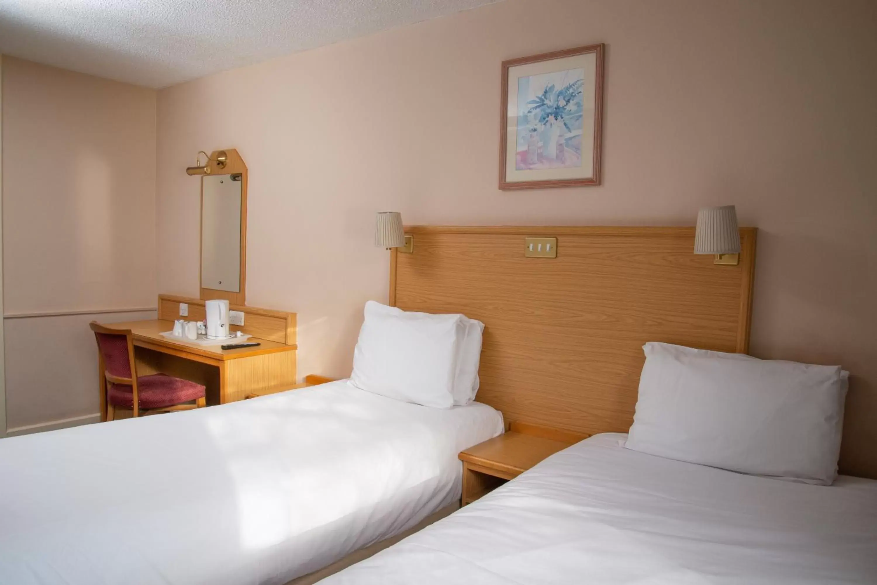 Twin Room with River View in Royal Hotel, Bar & Grill Twin Room with River View in Royal Hotel, Bar & Grill