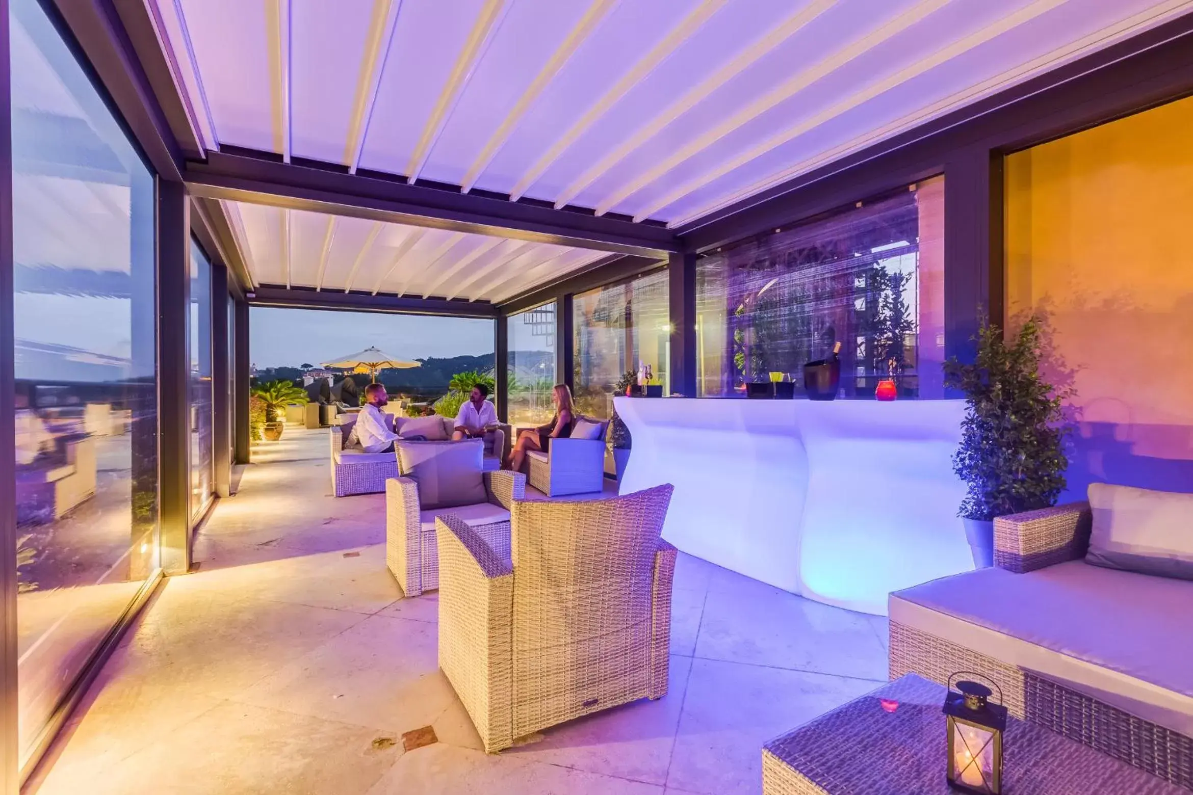 Lounge or bar in Navona Queen Rooftop