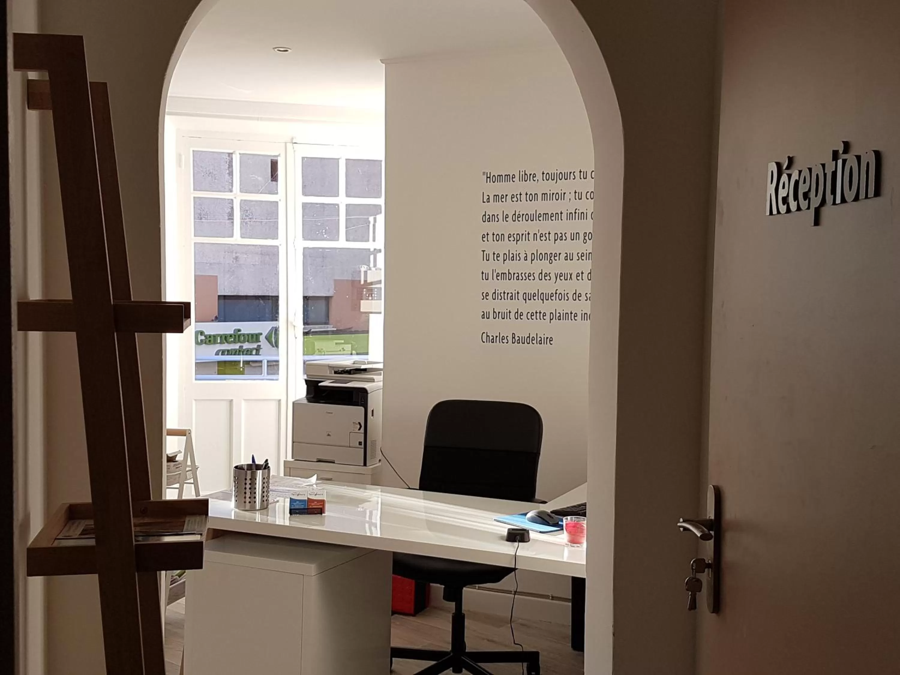 Lobby or reception in Villa TerraMera Hôtel